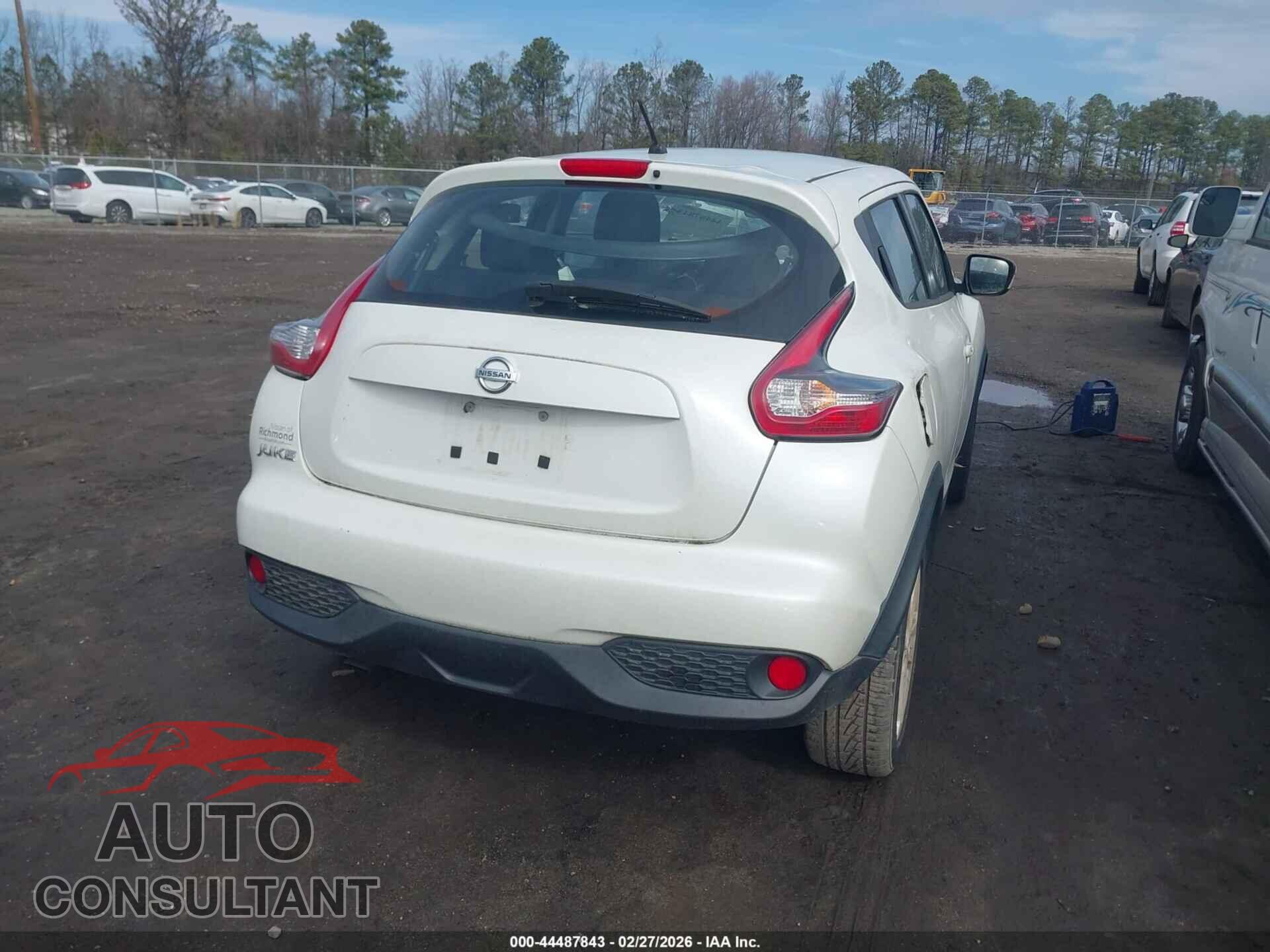 NISSAN JUKE 2017 - JN8AF5MR5HT705982