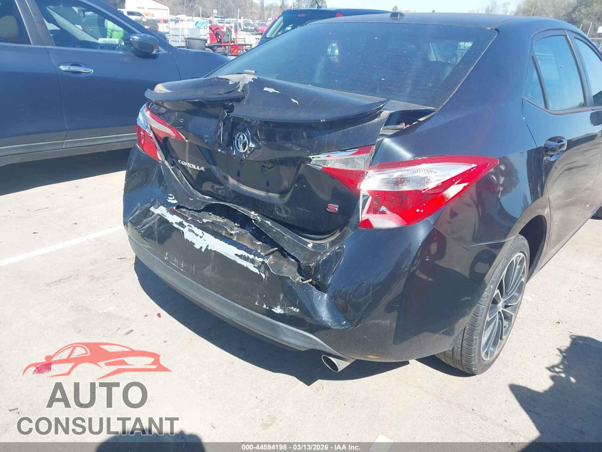 TOYOTA COROLLA 2014 - 5YFBURHE1EP136653