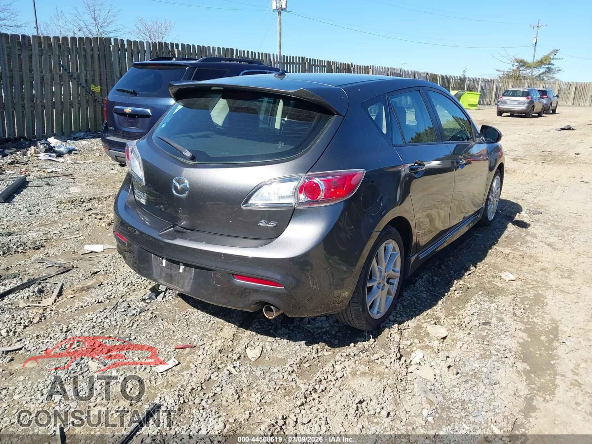 MAZDA MAZDA3 2012 - JM1BL1L66C1512205