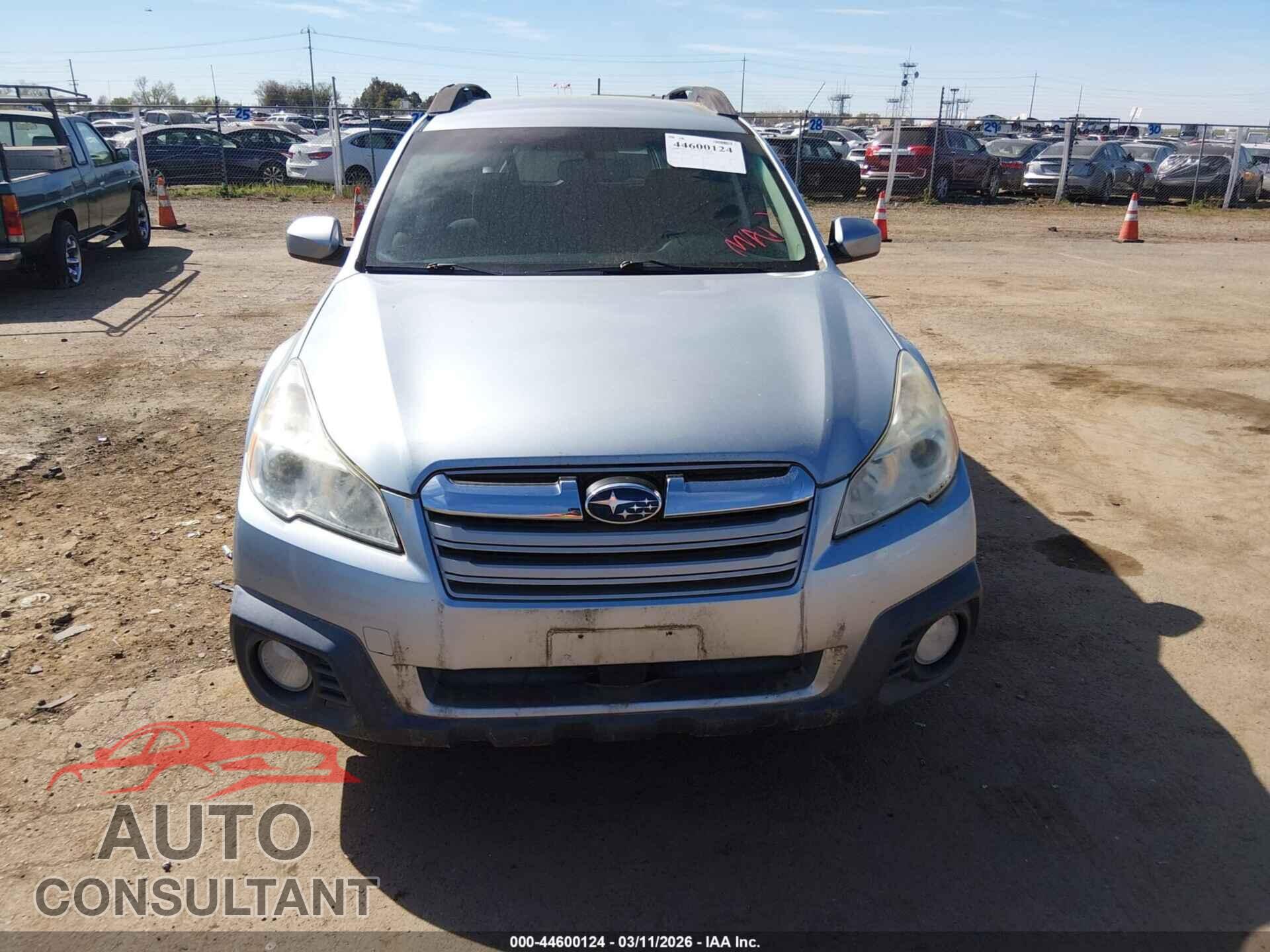 SUBARU OUTBACK 2013 - 4S4BRCCC6D1264325