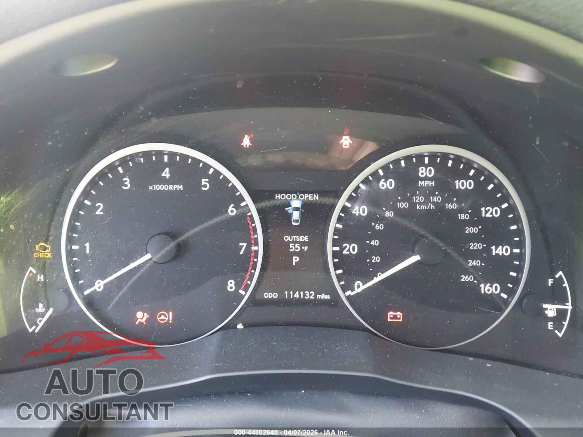 LEXUS ES 350 2014 - JTHBK1GG2E2084814