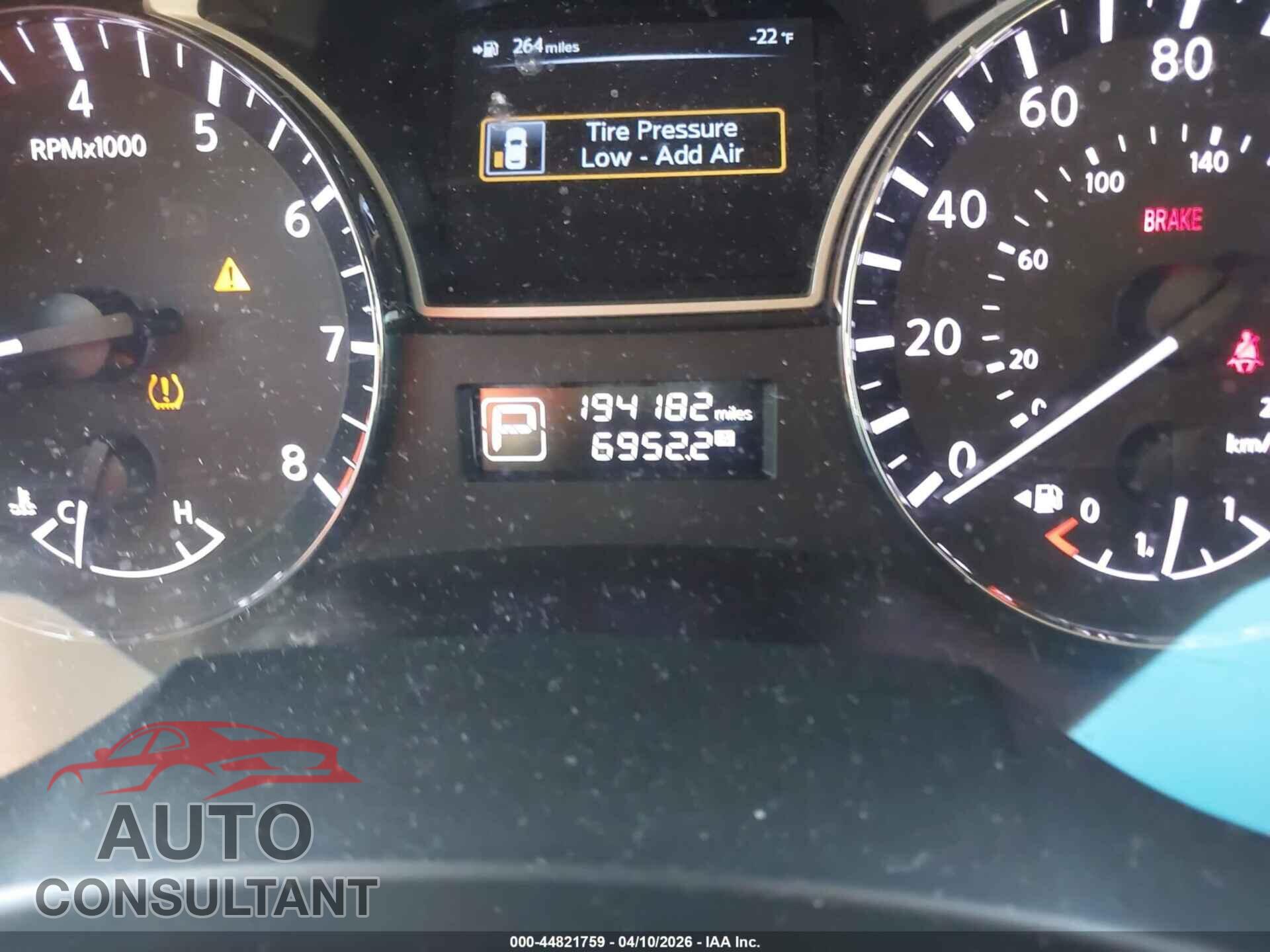 NISSAN ALTIMA 2013 - 1N4AL3AP4DC110794