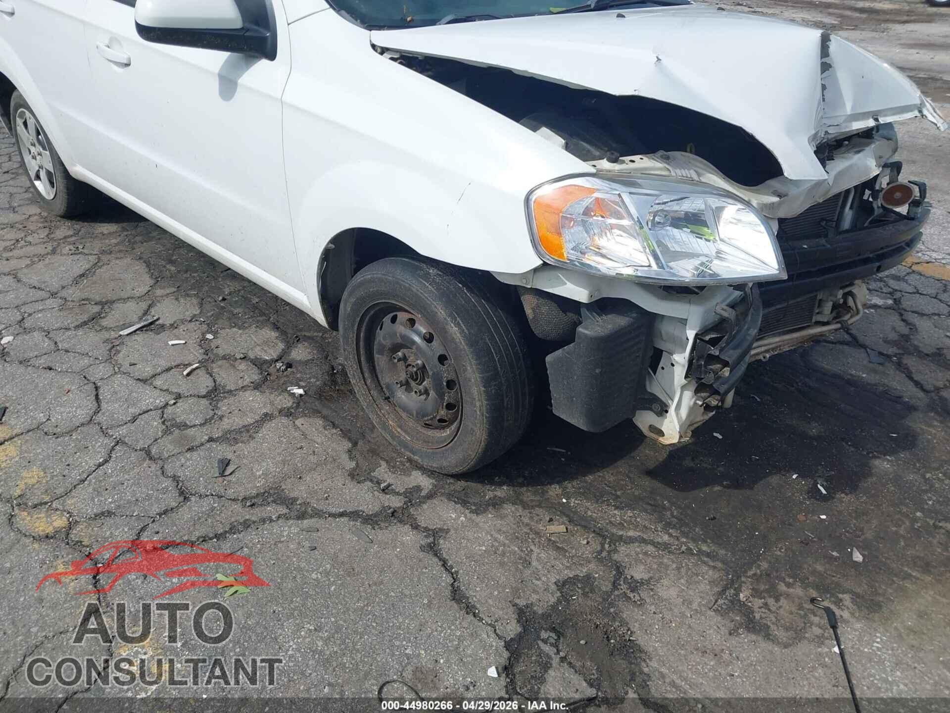 CHEVROLET AVEO 2011 - KL1TD5DE1BB237888