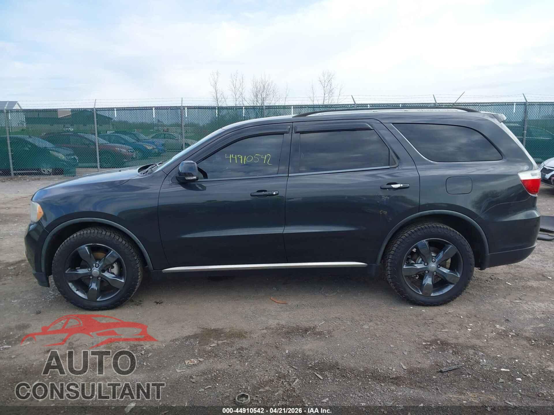 DODGE DURANGO 2011 - 1D4RE4GG1BC692972