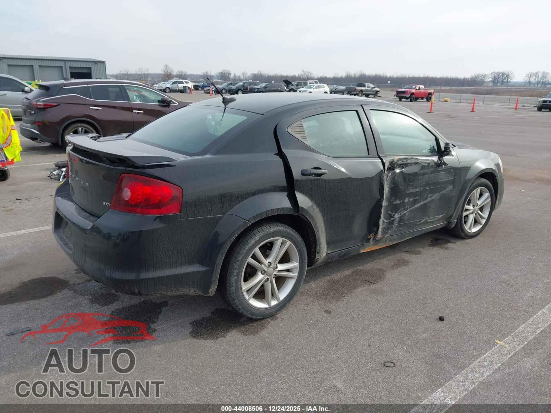 DODGE AVENGER 2013 - 1C3CDZCB7DN507882
