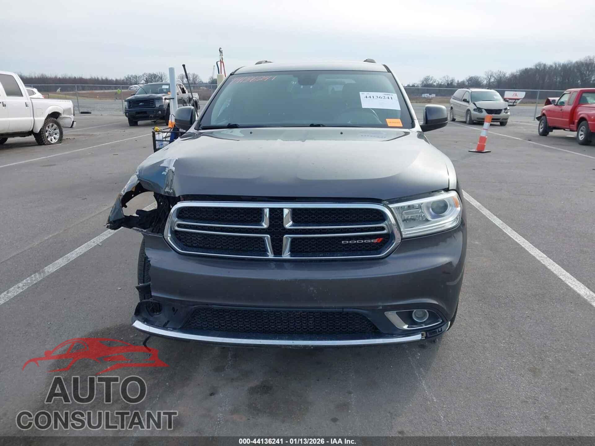 DODGE DURANGO 2016 - 1C4RDJAG7GC416892