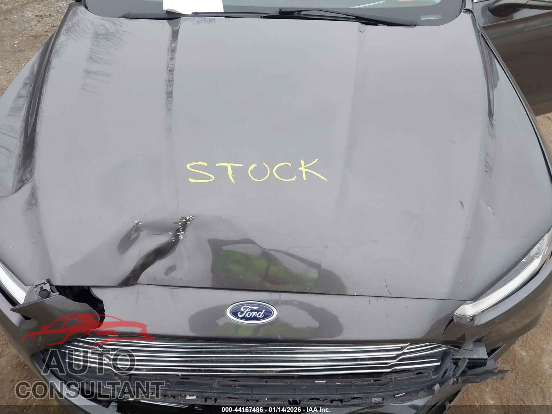 FORD FUSION 2016 - 3FA6P0D99GR162157