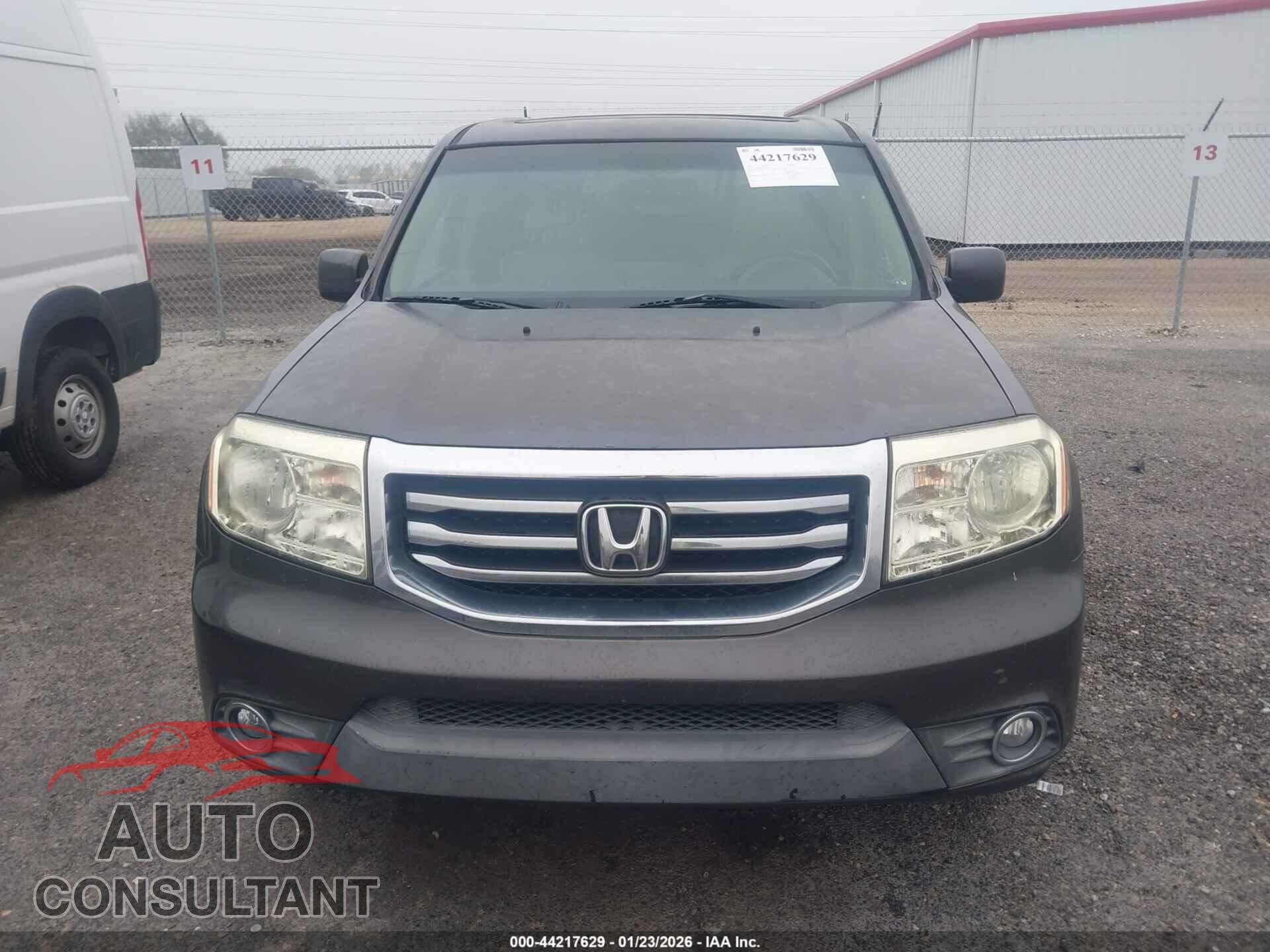 HONDA PILOT 2012 - 5FNYF3H55CB022665