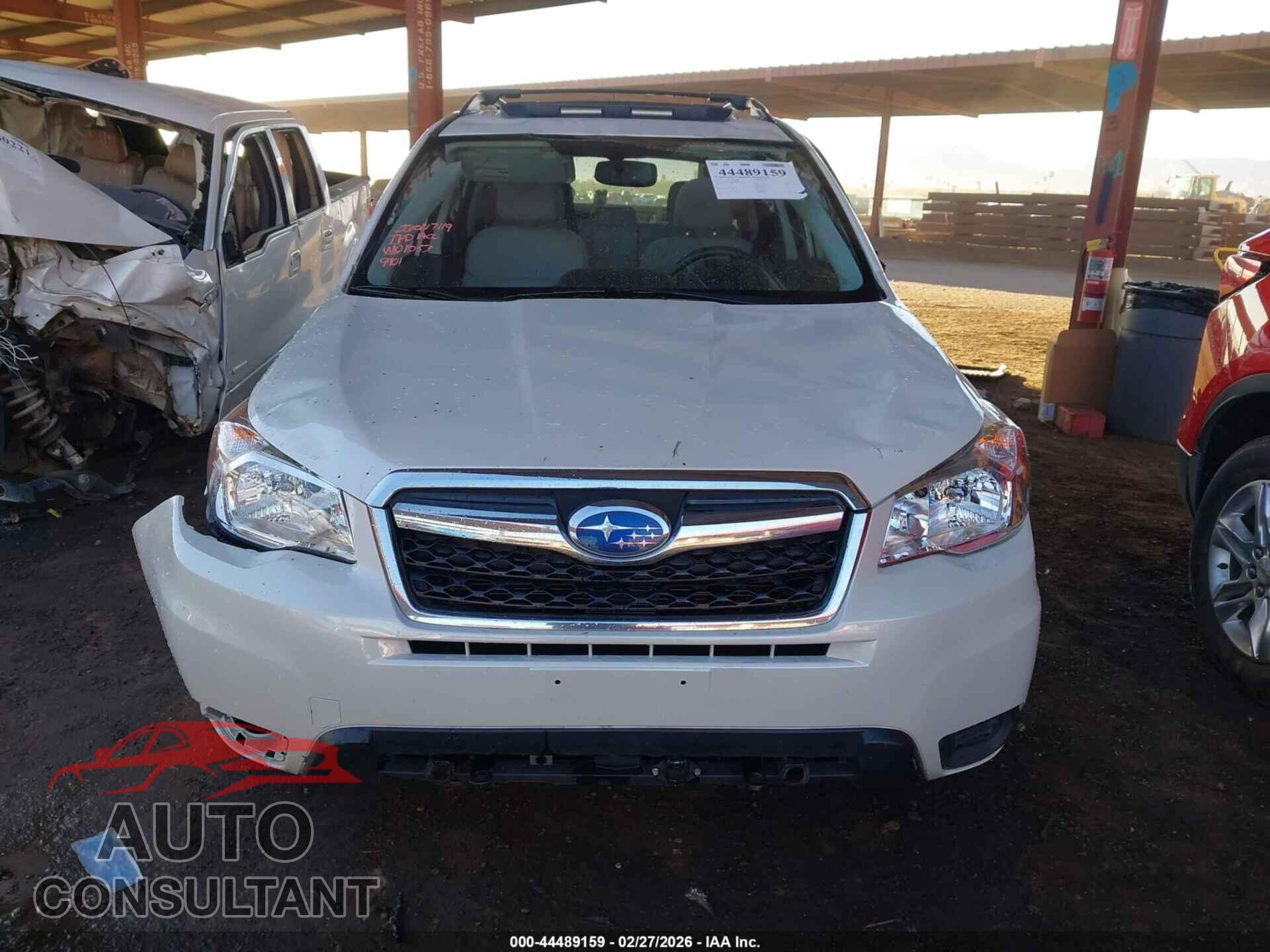 SUBARU FORESTER 2015 - JF2SJADC3FG809901