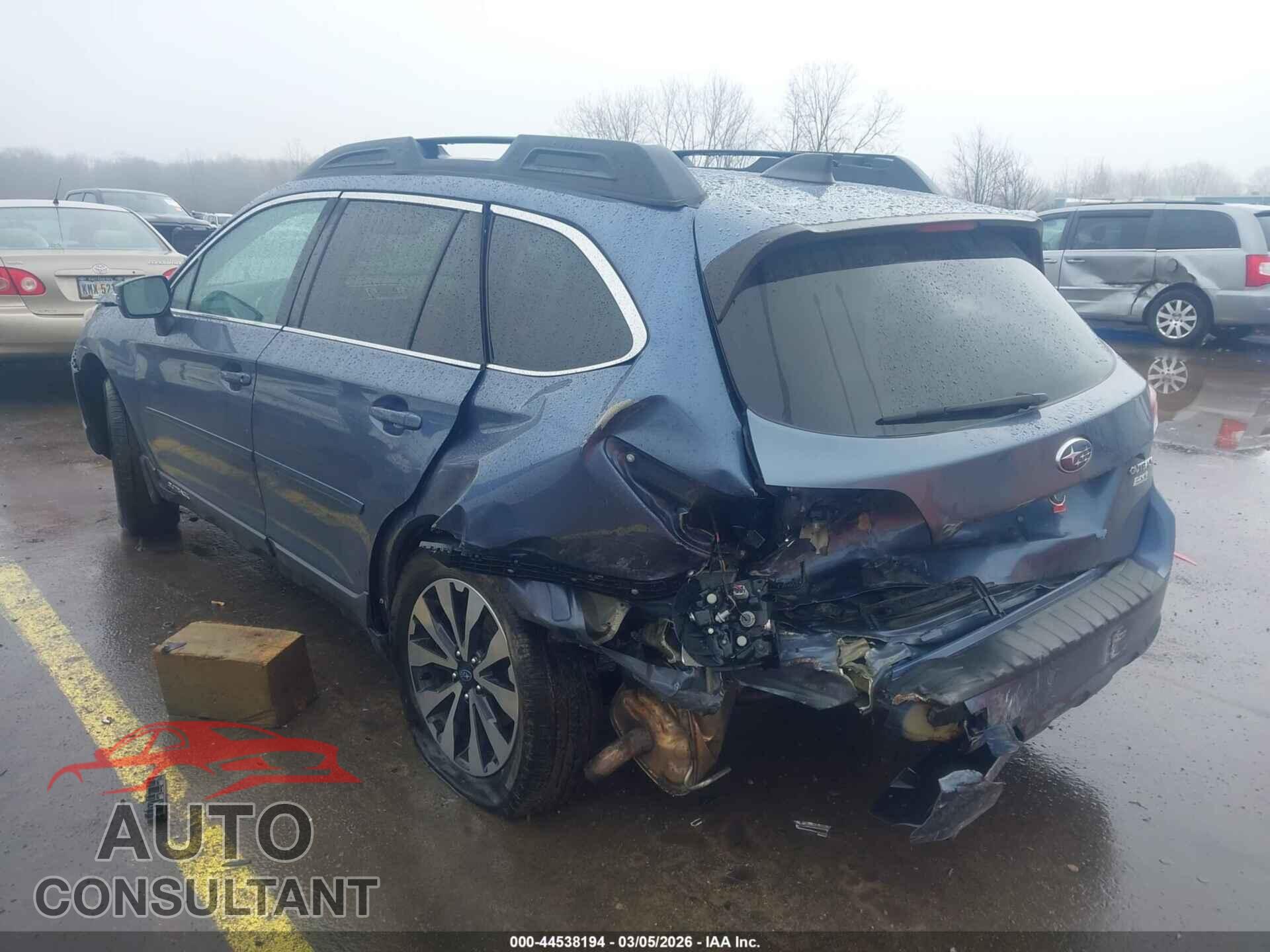 SUBARU OUTBACK 2017 - 4S4BSAKC9H3284136