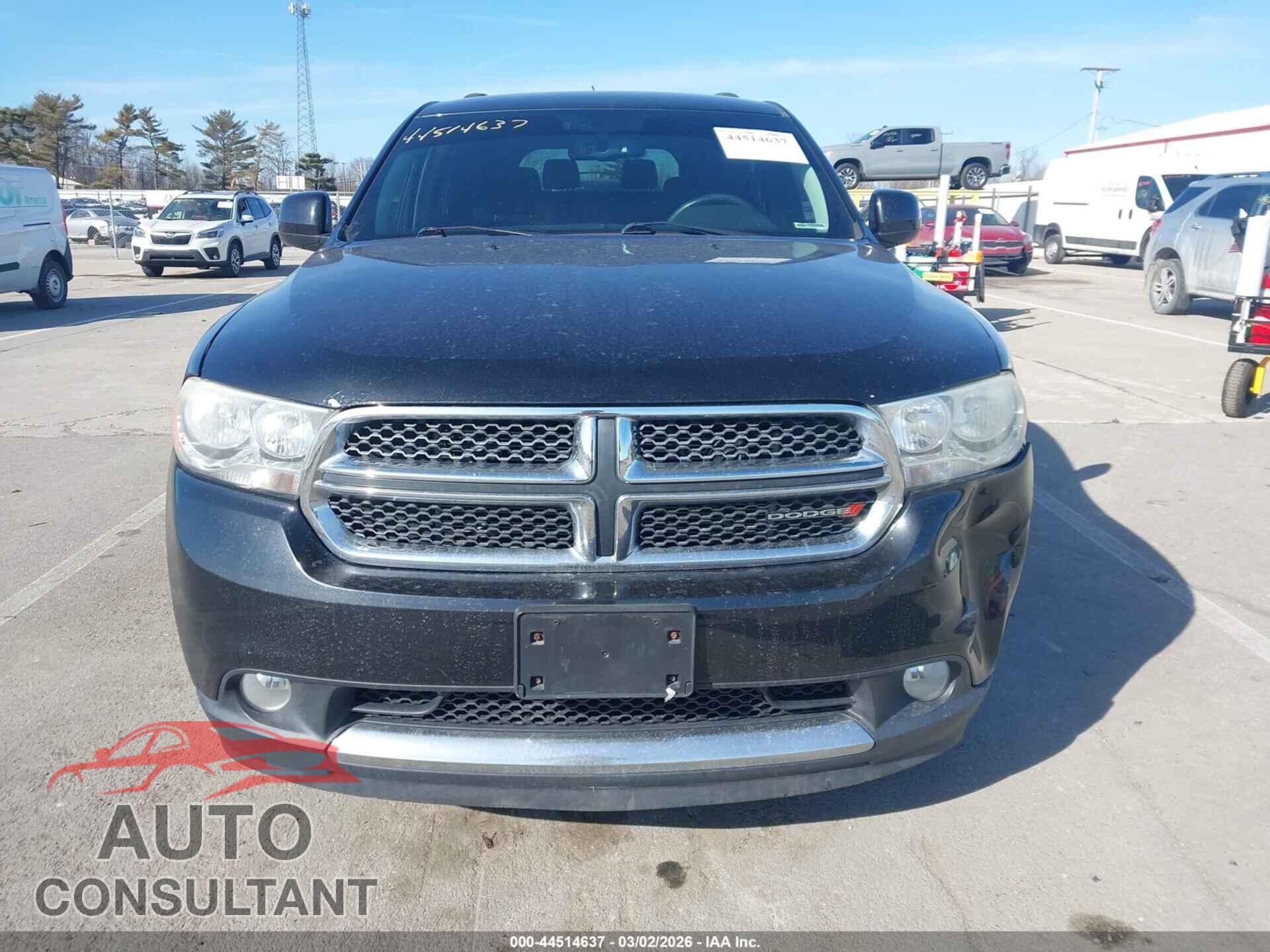 DODGE DURANGO 2013 - 1C4RDJAG1DC629378