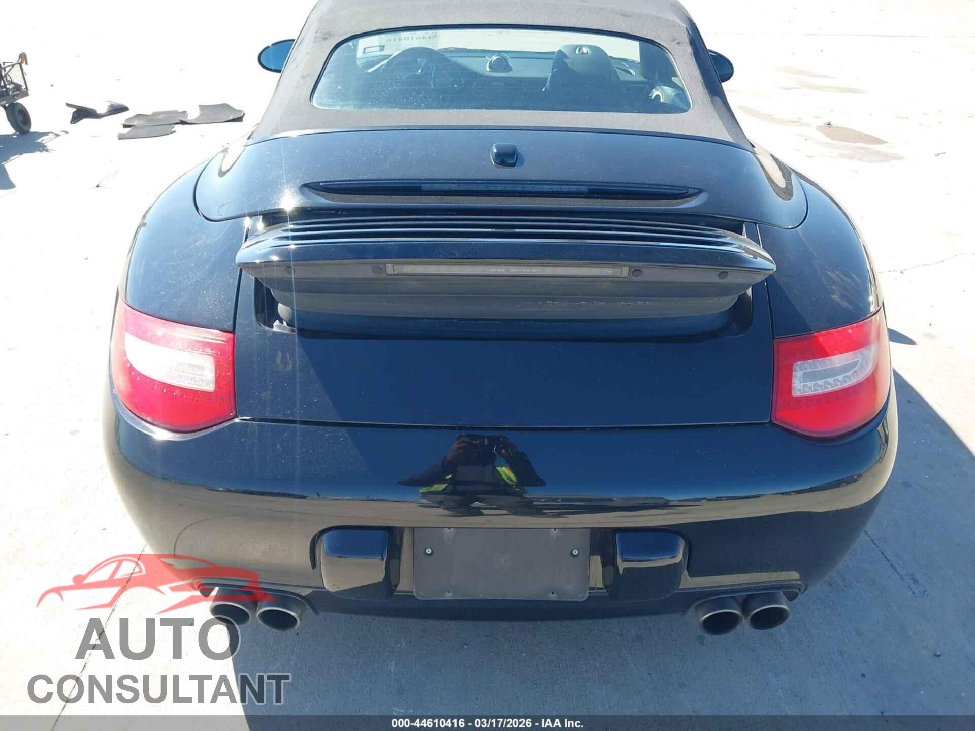PORSCHE 911 2011 - WP0CB2A98BS754920