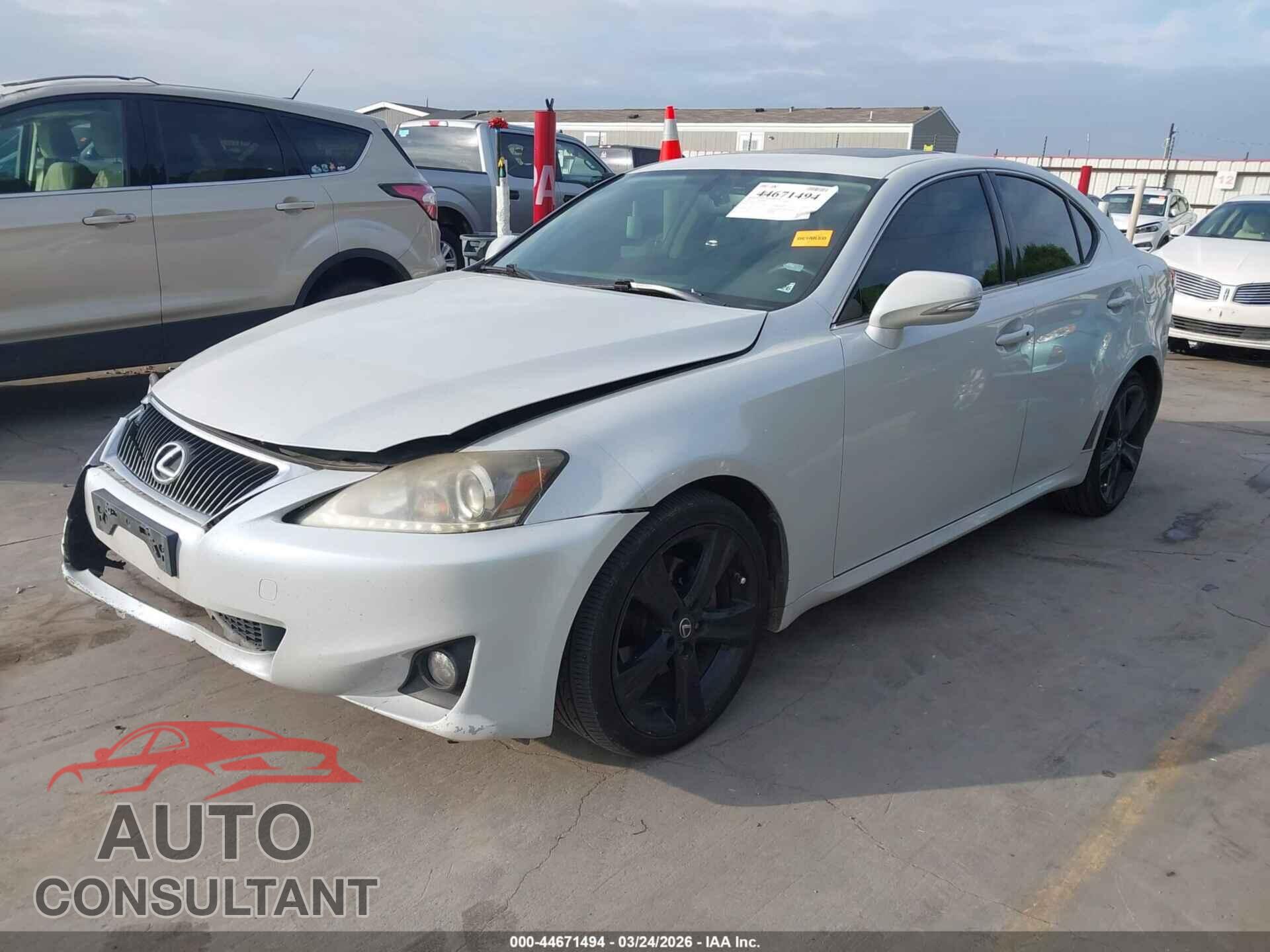 LEXUS IS 250 2011 - JTHBF5C27B5143226