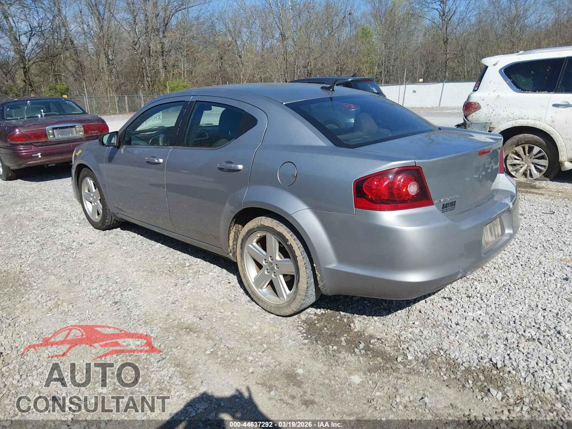 DODGE AVENGER 2013 - 1C3CDZAB5DN566819
