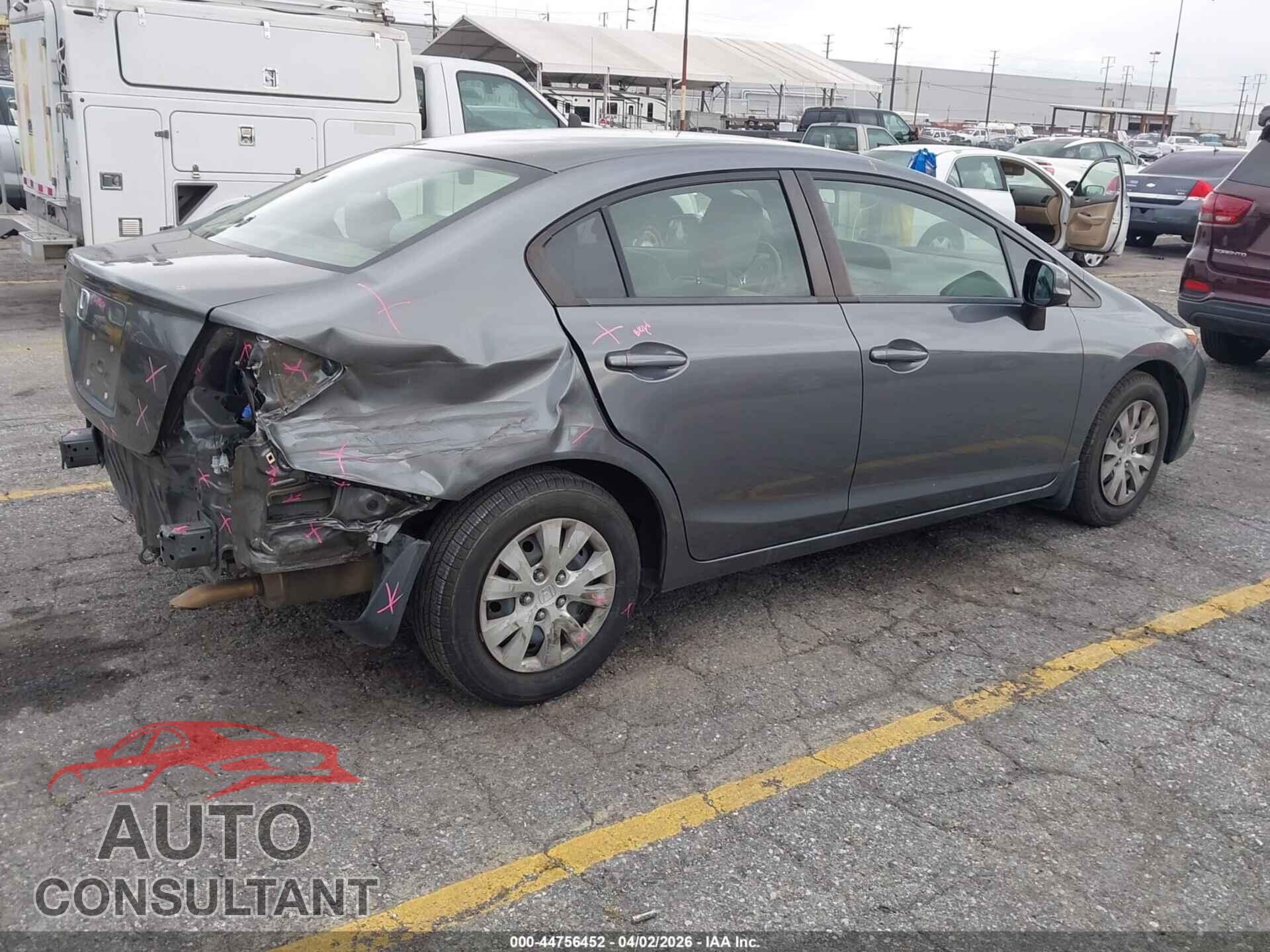 HONDA CIVIC 2012 - JHMFB2F58CS005148