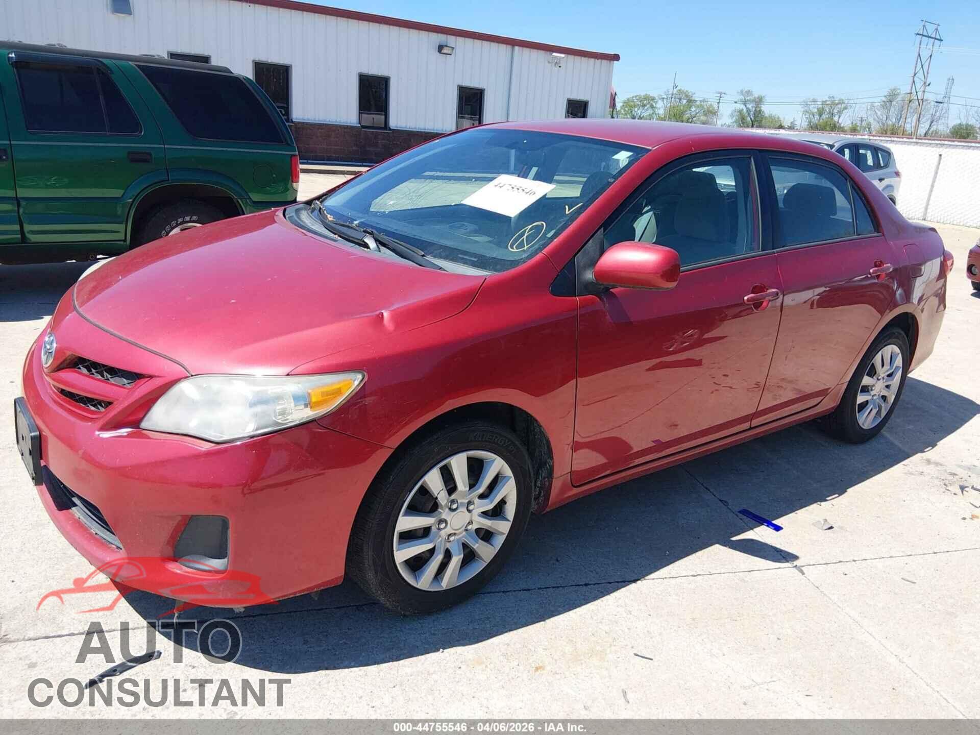 TOYOTA COROLLA 2012 - 2T1BU4EE5CC861984