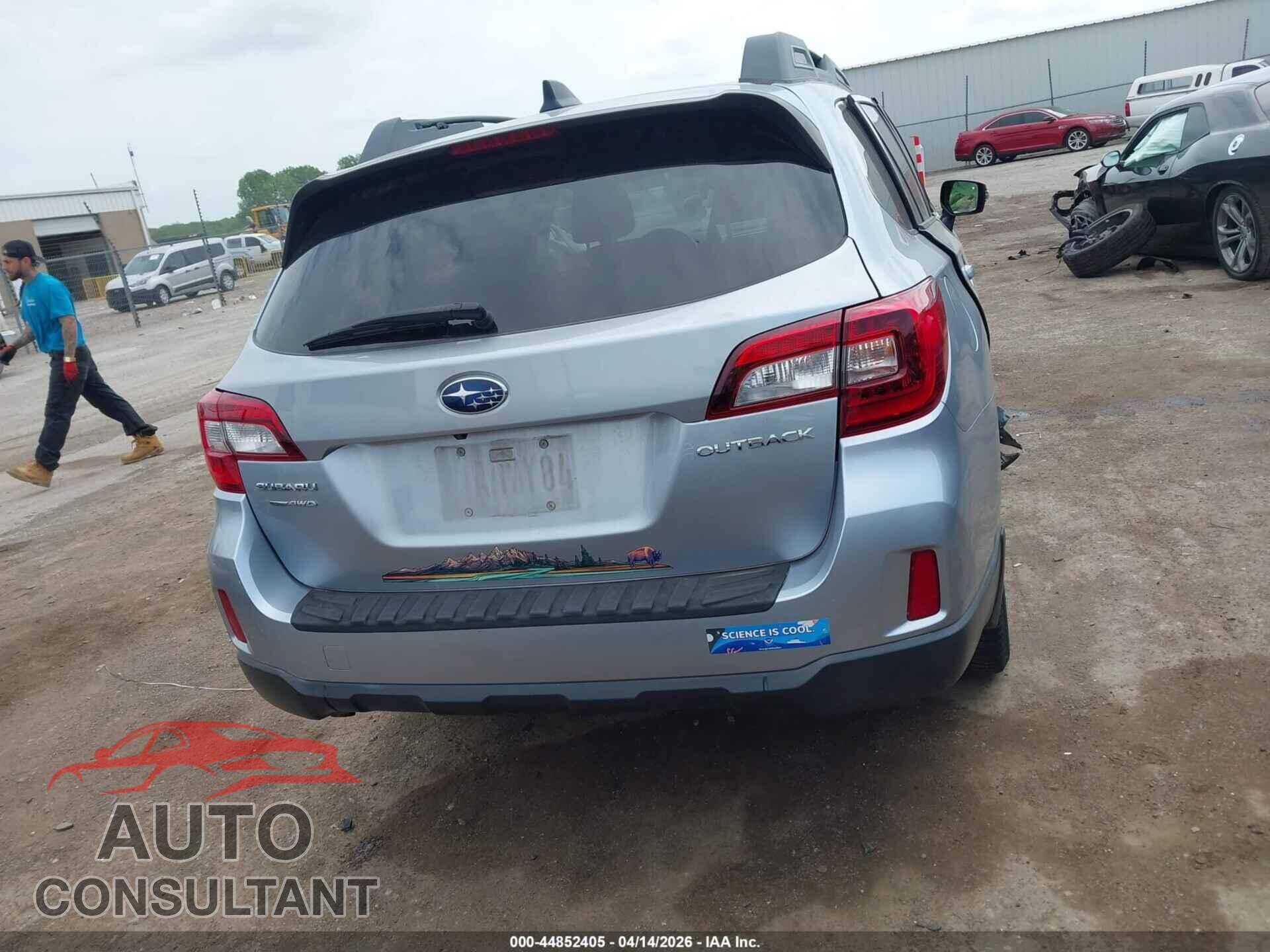 SUBARU OUTBACK 2016 - 4S4BSBFC8G3214061