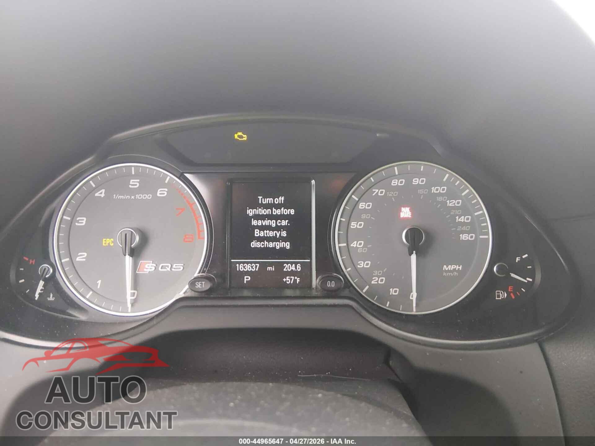 AUDI SQ5 2014 - WA1VGAFP8EA056825