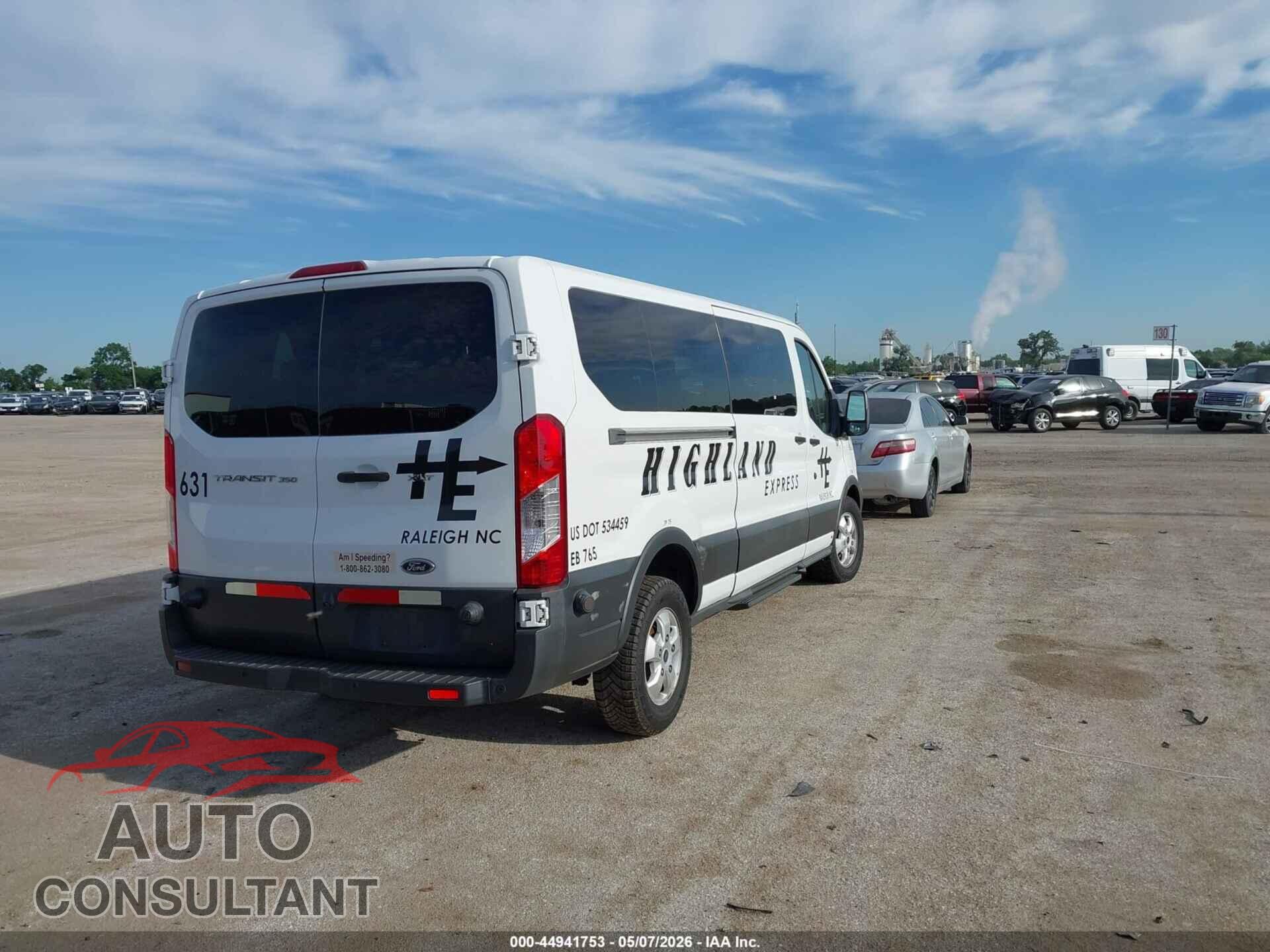 FORD TRANSIT-350 2017 - 1FBZX2YM6HKA62819