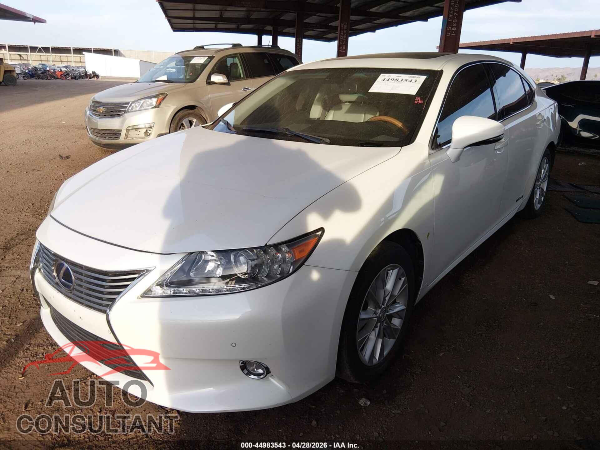 LEXUS ES 300H 2014 - JTHBW1GG9E2047750