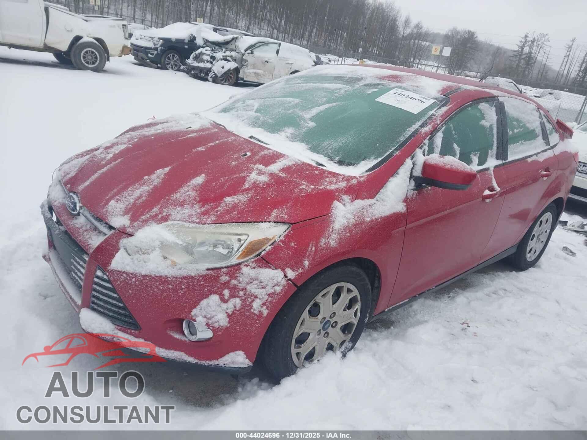 FORD FOCUS 2012 - 1FAHP3F29CL255795