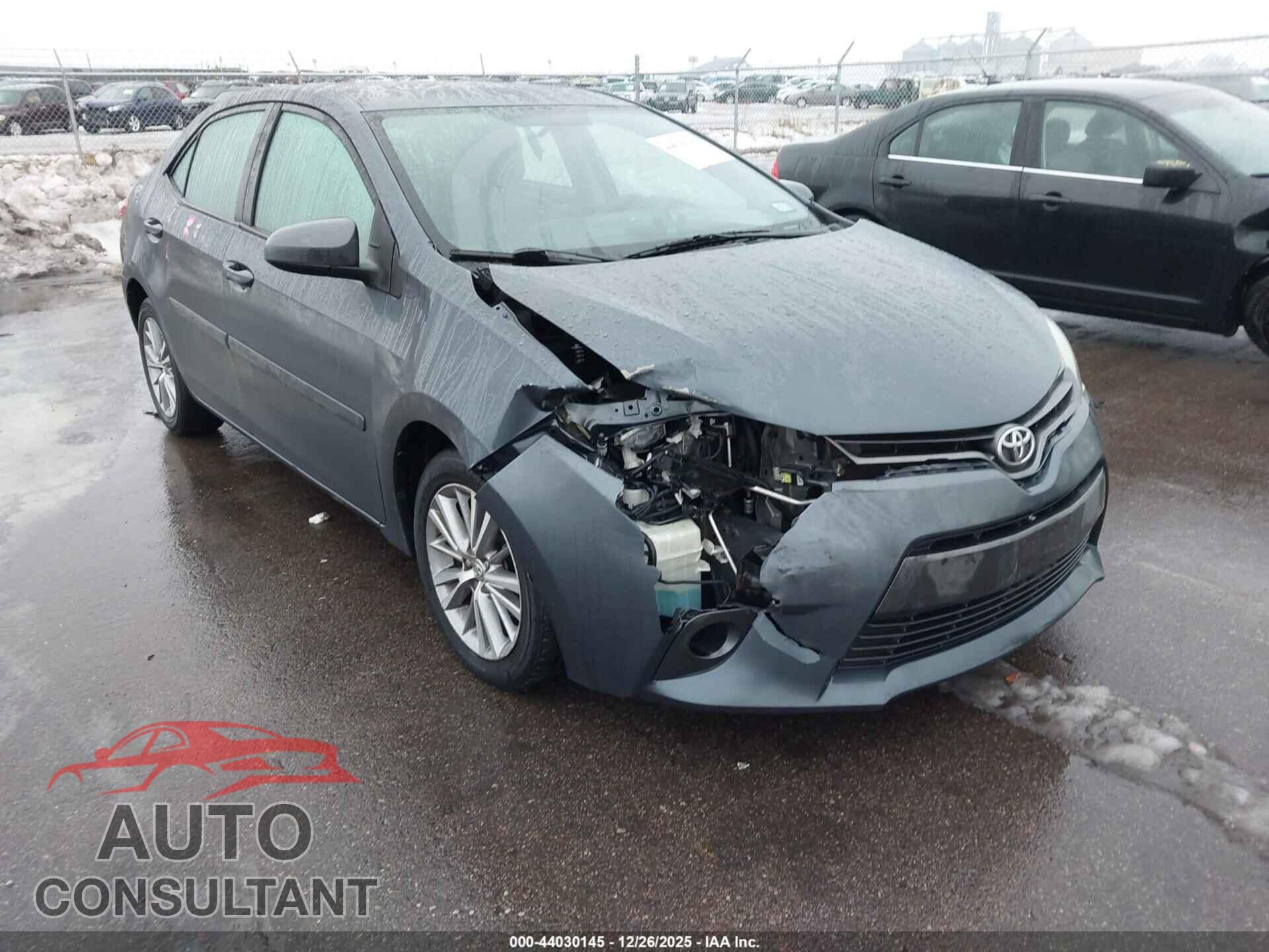 TOYOTA COROLLA 2015 - 2T1BURHE2FC307637