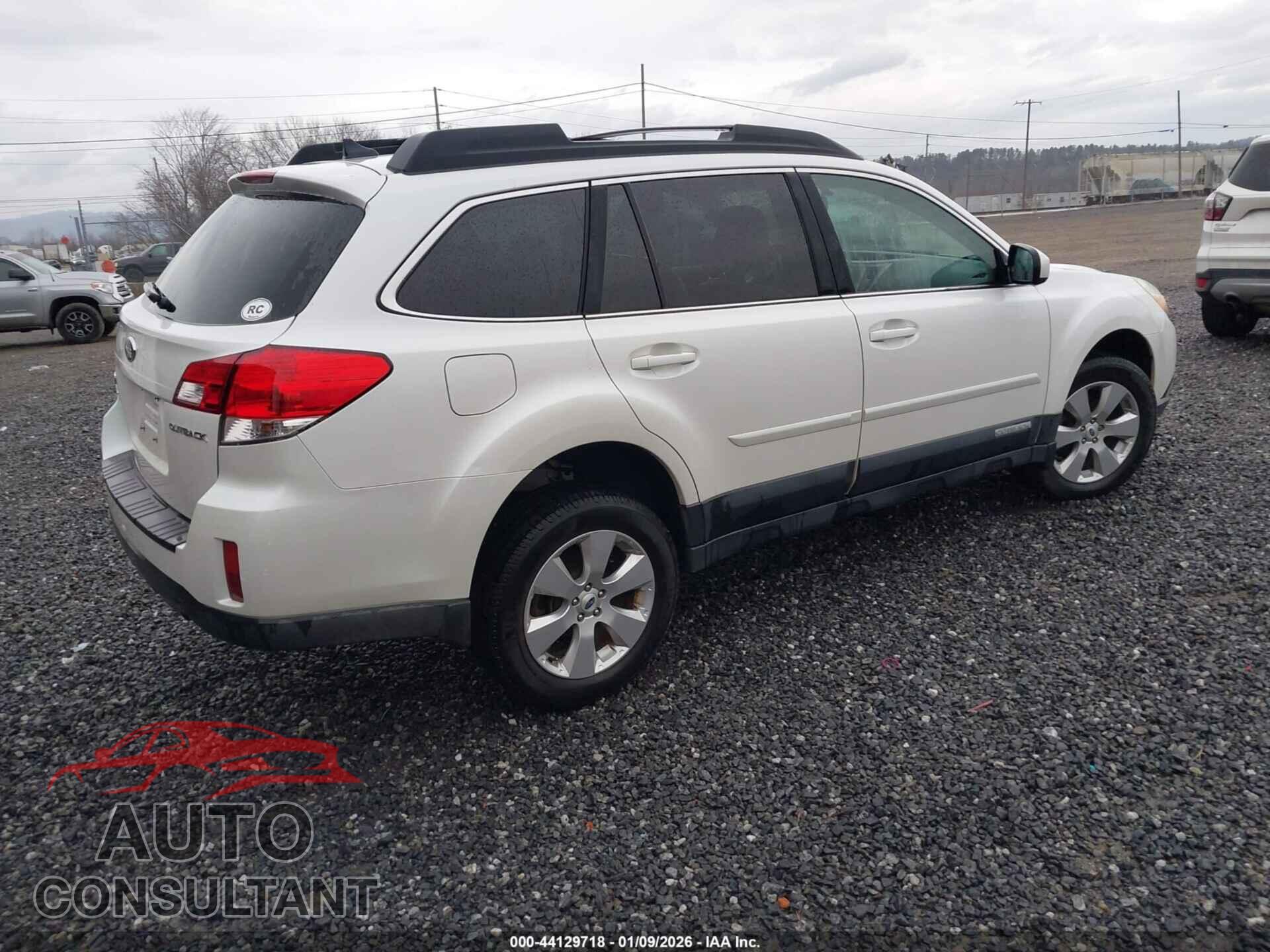 SUBARU OUTBACK 2012 - 4S4SBRCKC9C320766