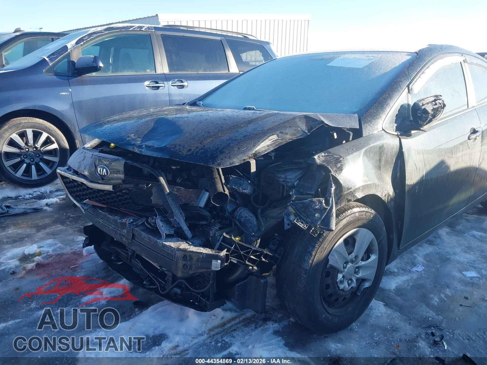 KIA FORTE 2017 - 3KPFK4A74HE038647