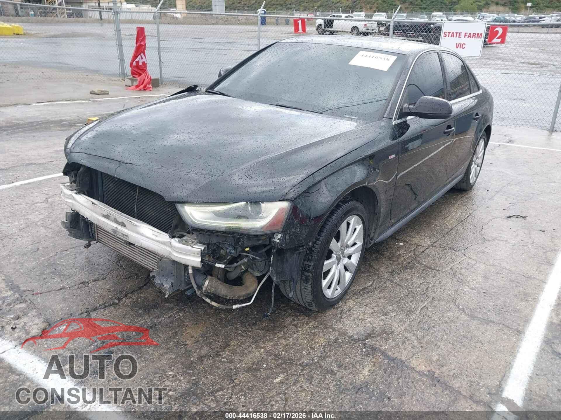 AUDI A4 2015 - WAUBFAFLXFN034633