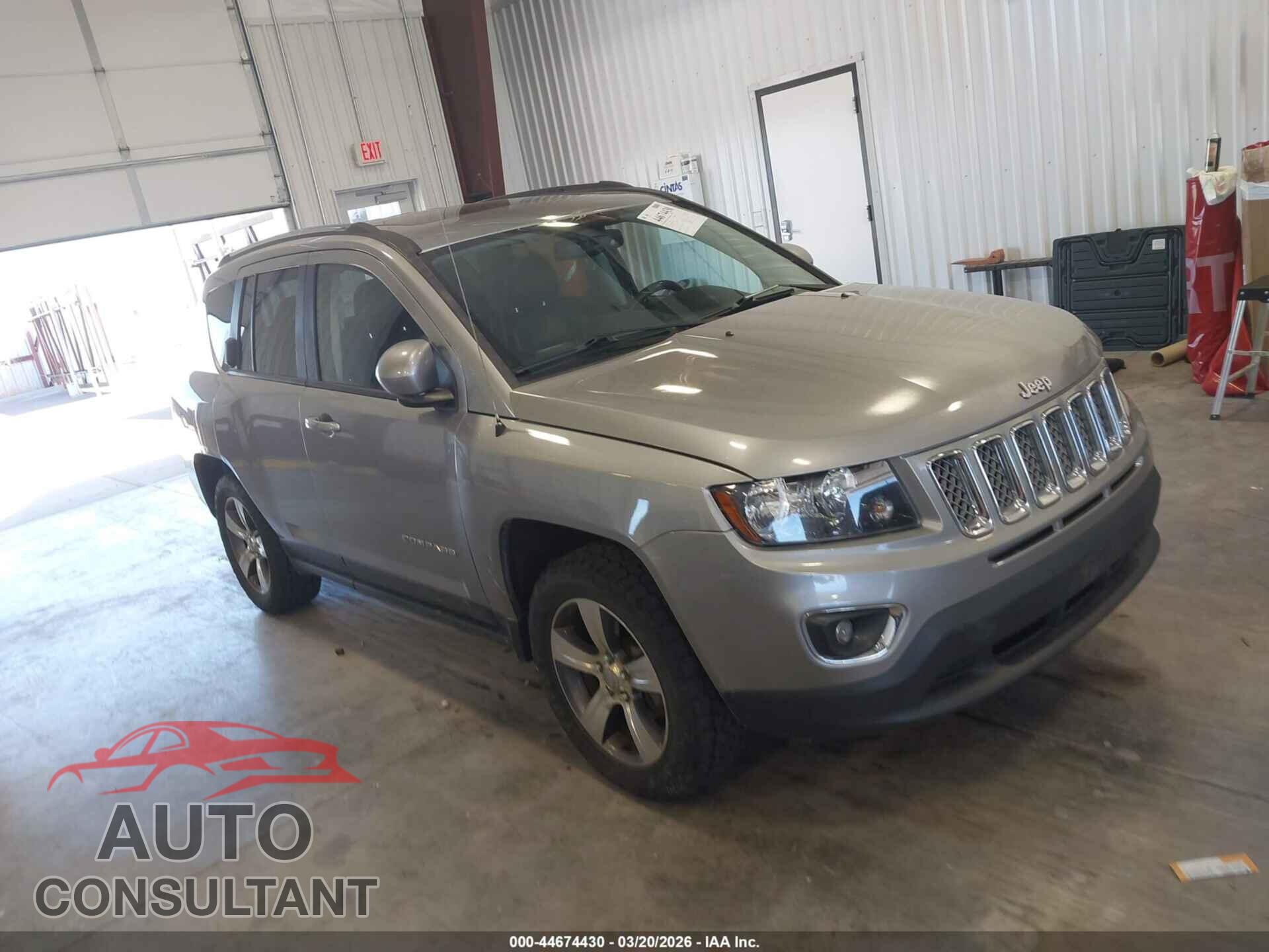 JEEP COMPASS 2017 - 1C4NJDEBXHD139318