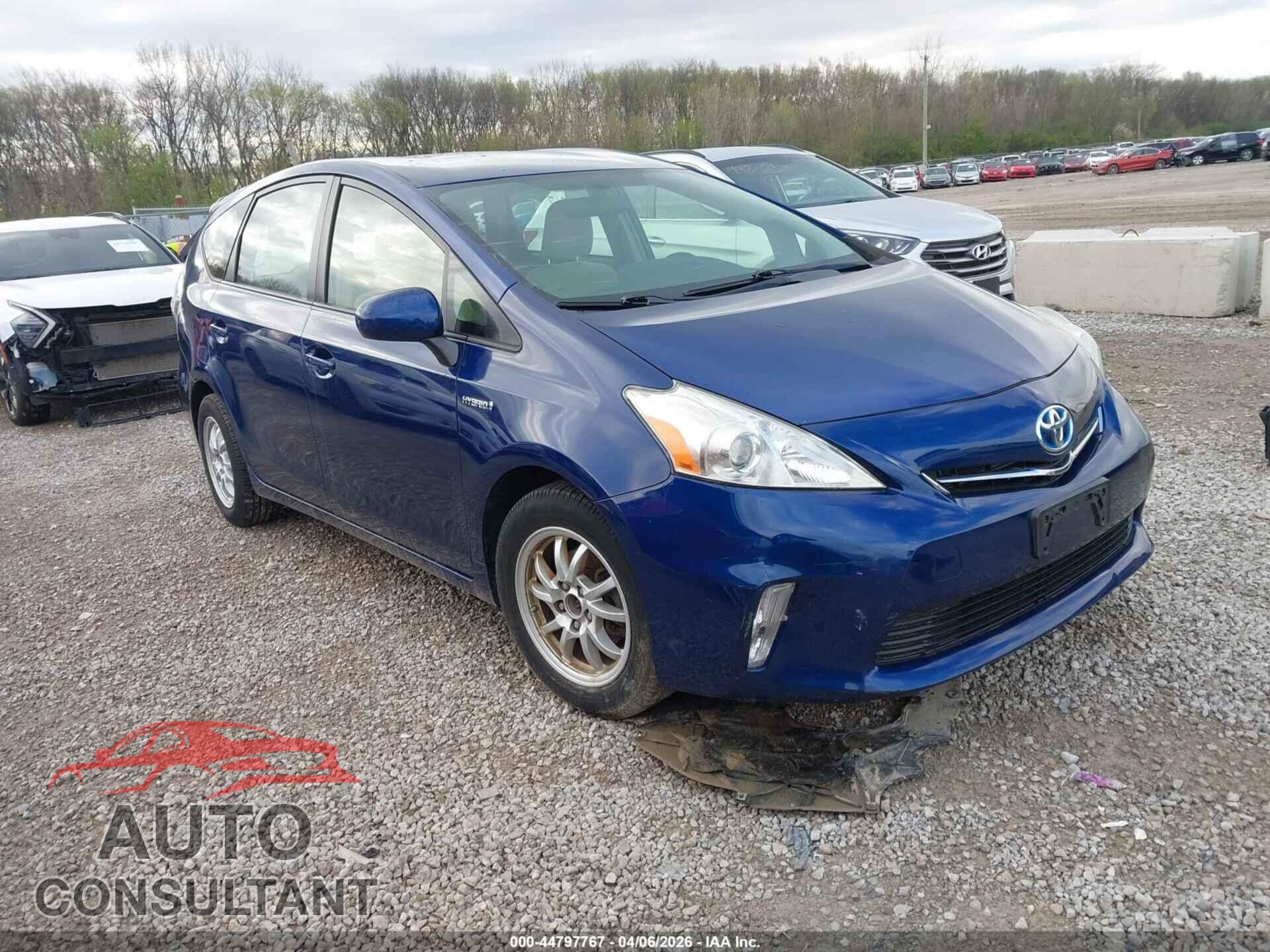 TOYOTA PRIUS V 2012 - JTDZN3EU1C3155746