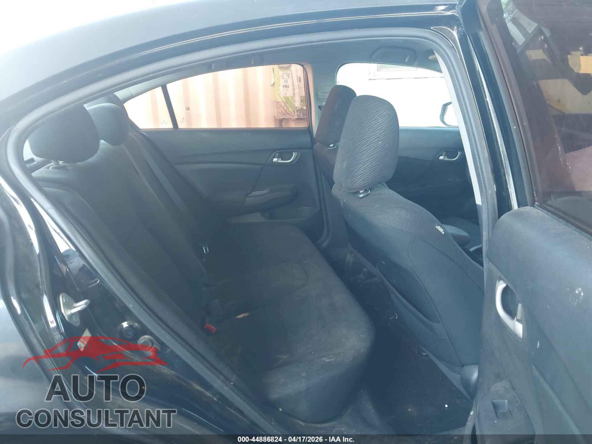 HONDA CIVIC 2013 - 19XFB2F58DE247489
