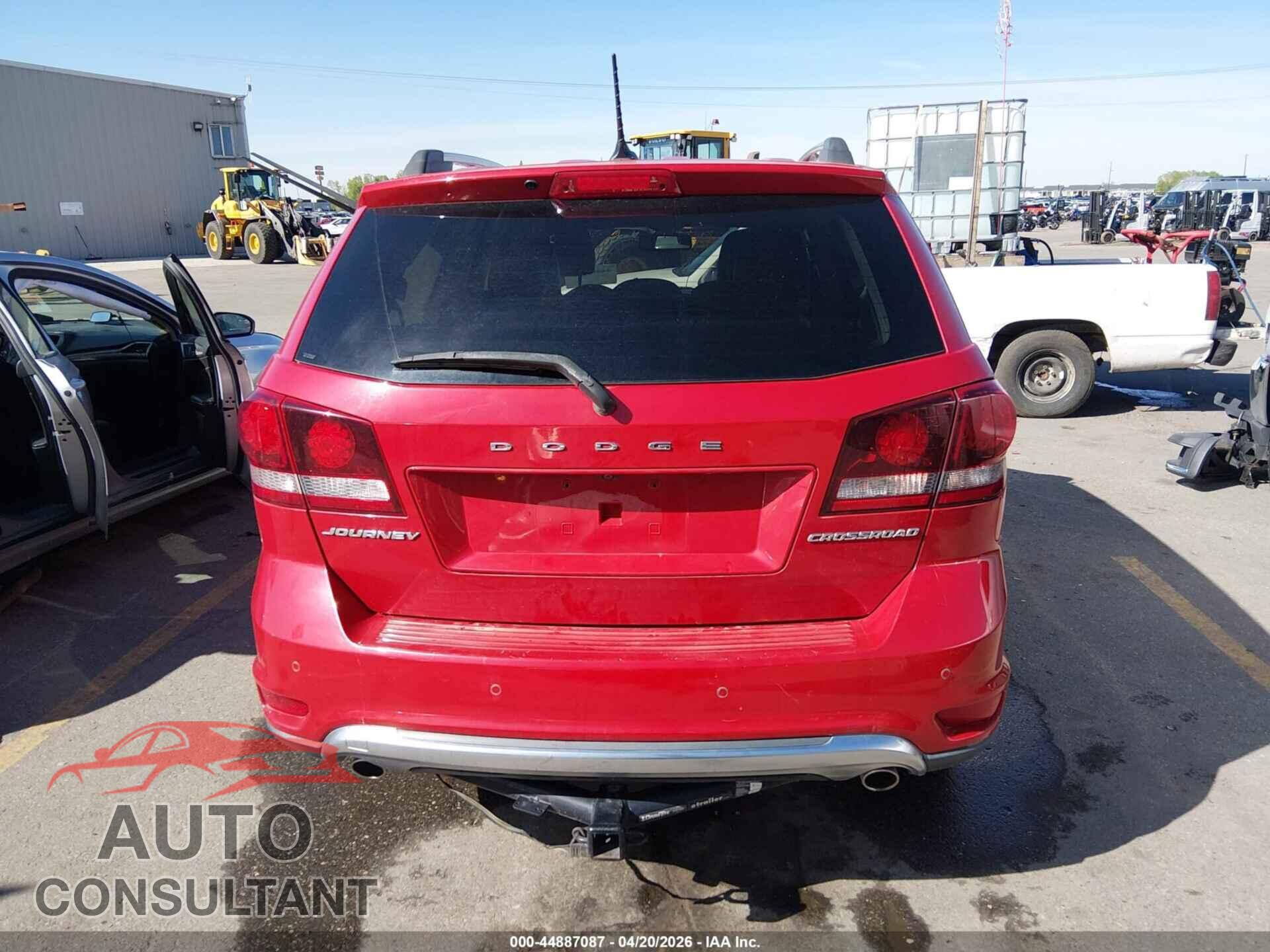 DODGE JOURNEY 2017 - 3C4PDCGG8HT538788