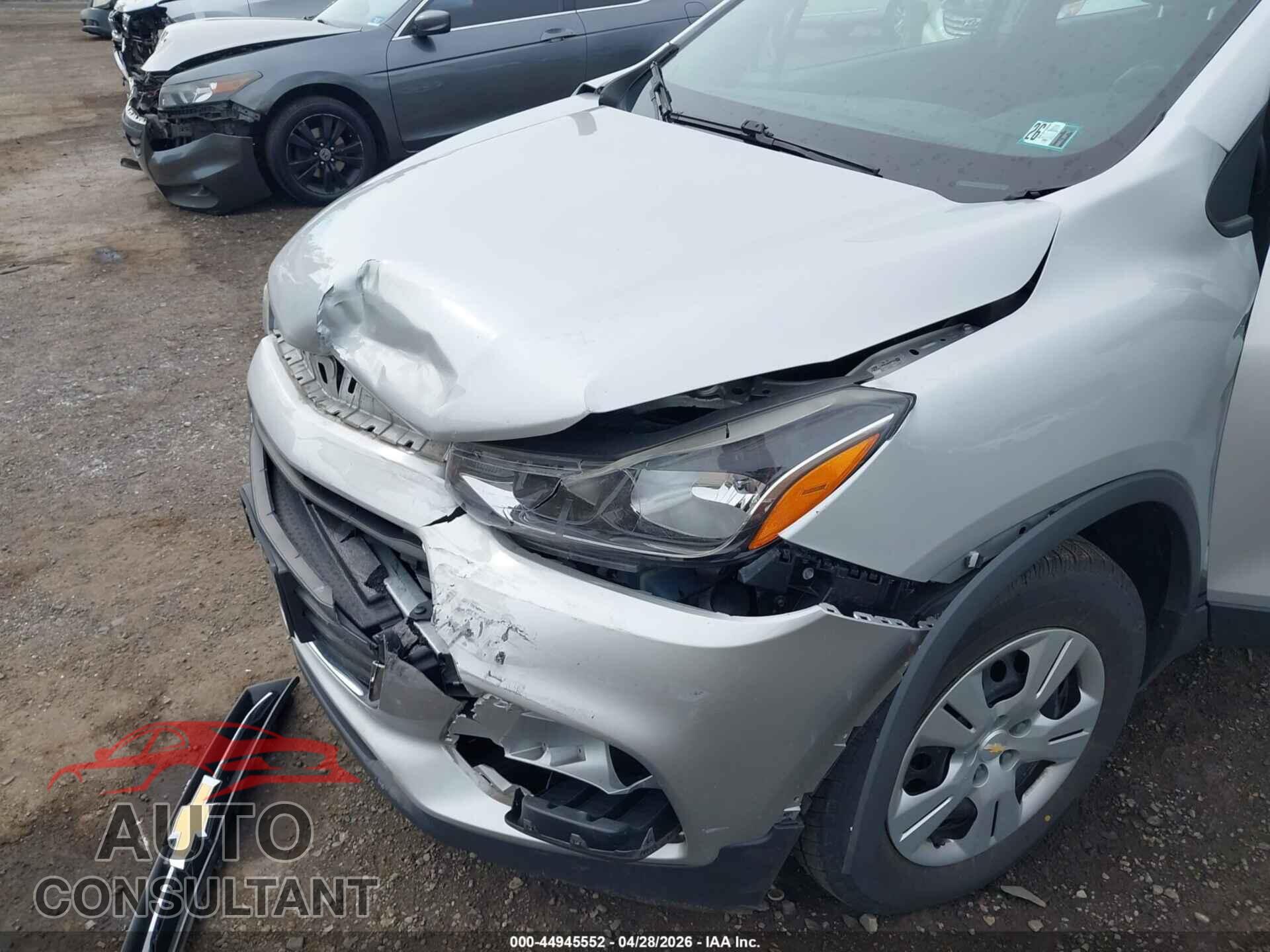 CHEVROLET TRAX 2017 - 3GNCJKSB3HL283441