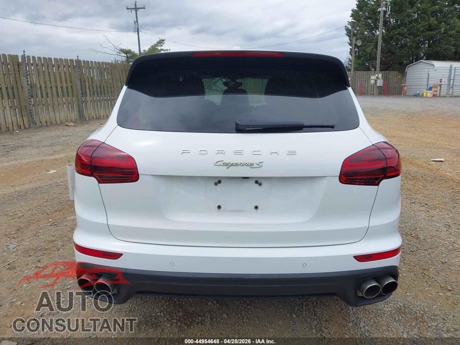 PORSCHE CAYENNE E-HYBRID 2017 - WP1AE2A2XHLA71295