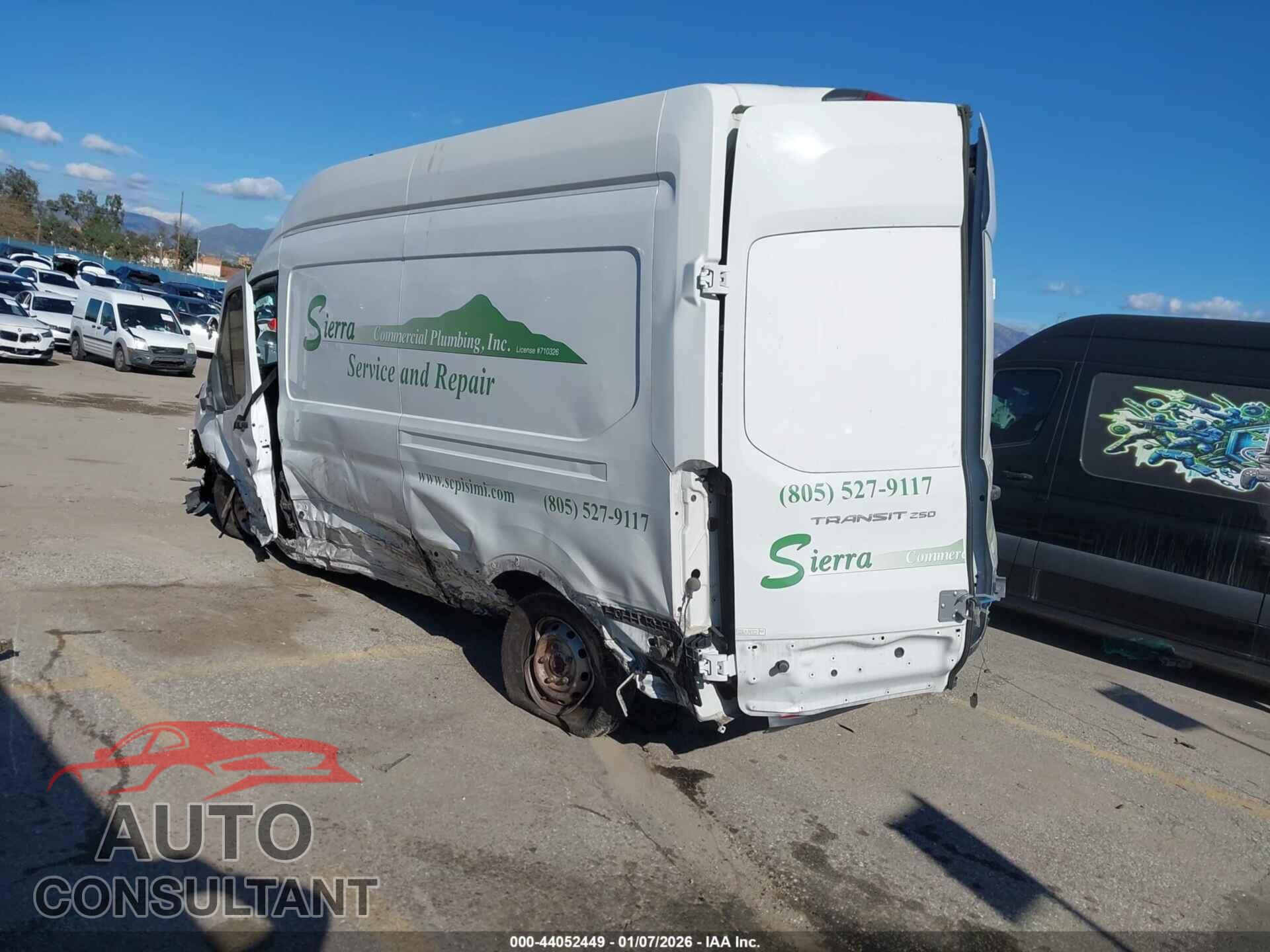 FORD TRANSIT-250 2020 - 1FTBR1X82LKA22963