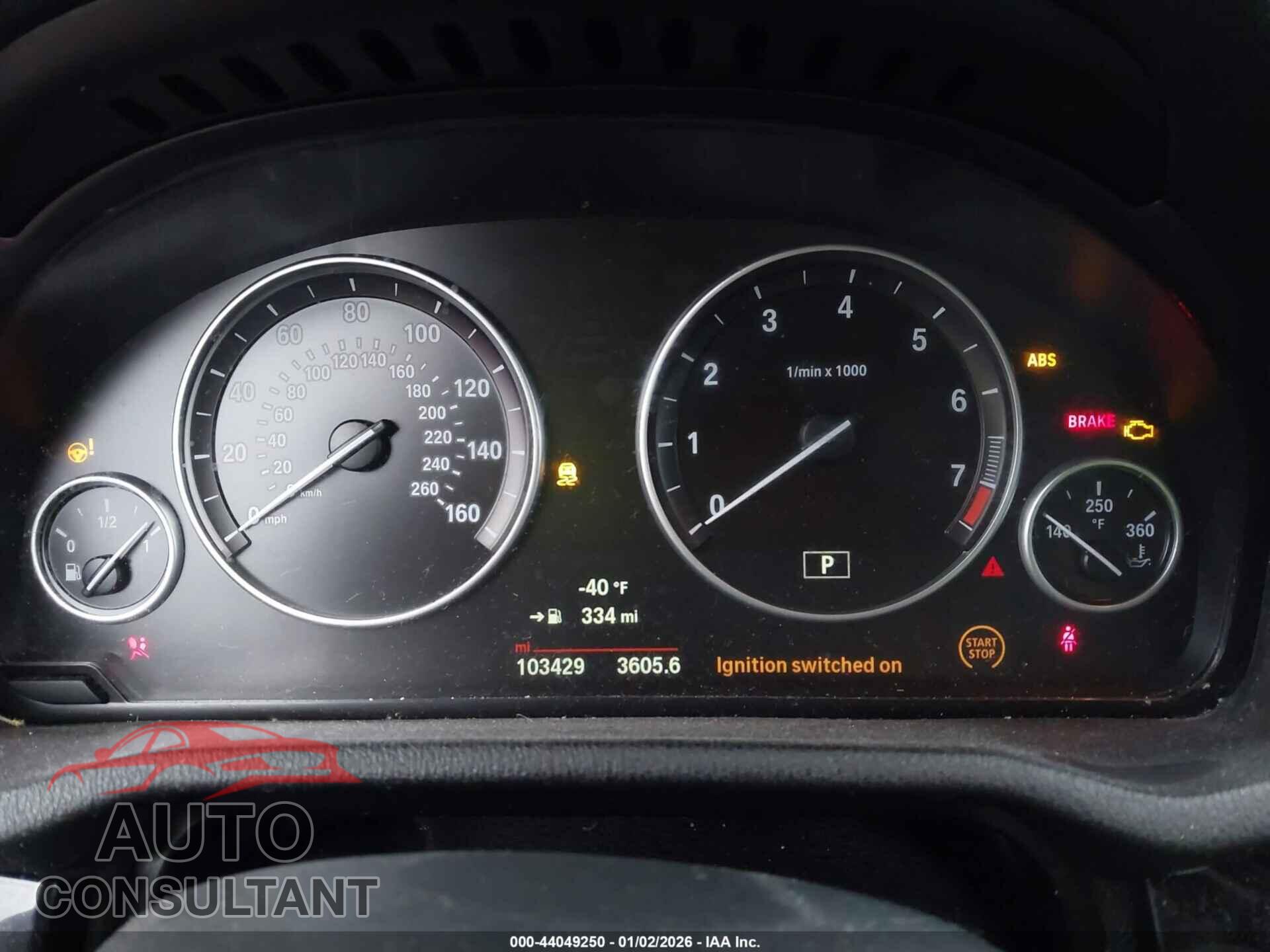 BMW X3 2017 - 5UXWX9C55H0D95761
