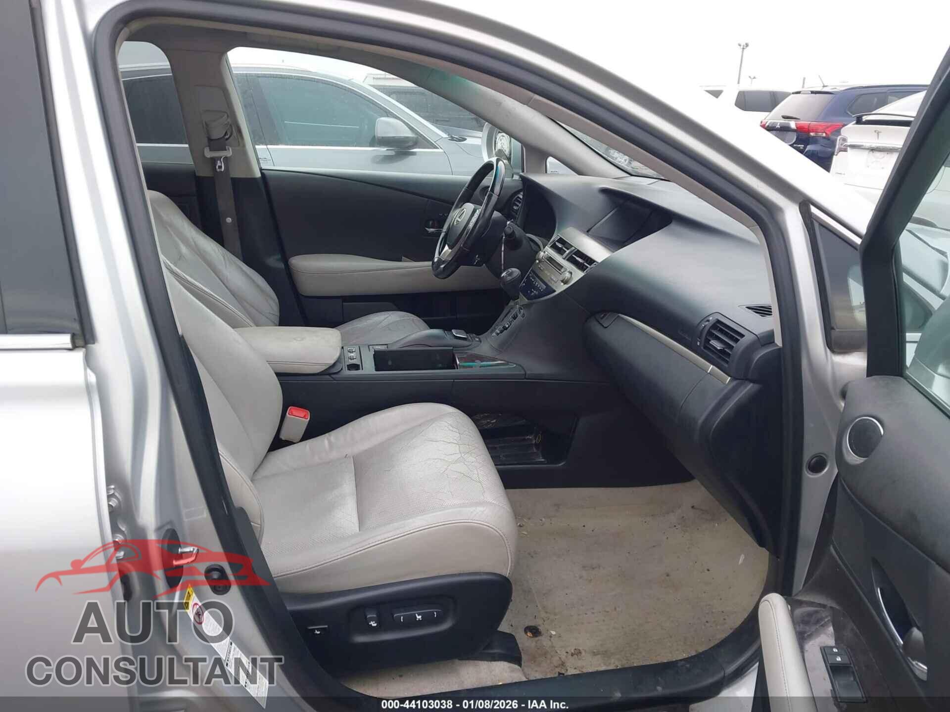 LEXUS RX 350 2013 - 2T2BK1BA4DC197387