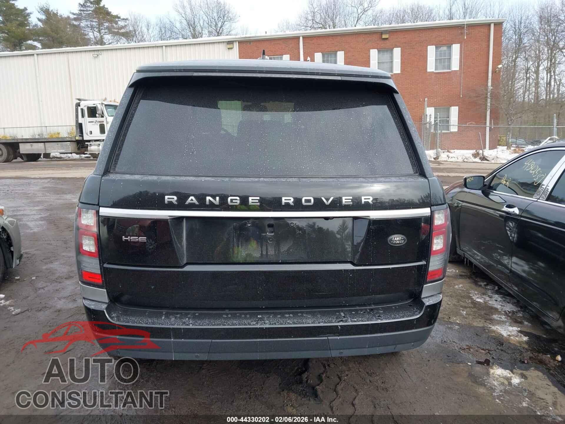 LAND ROVER RANGE ROVER 2015 - SALGS2VFXFA216600