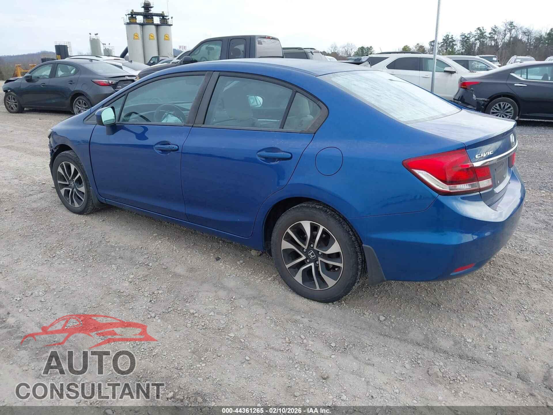 HONDA CIVIC 2014 - 19XFB2F81EE212997