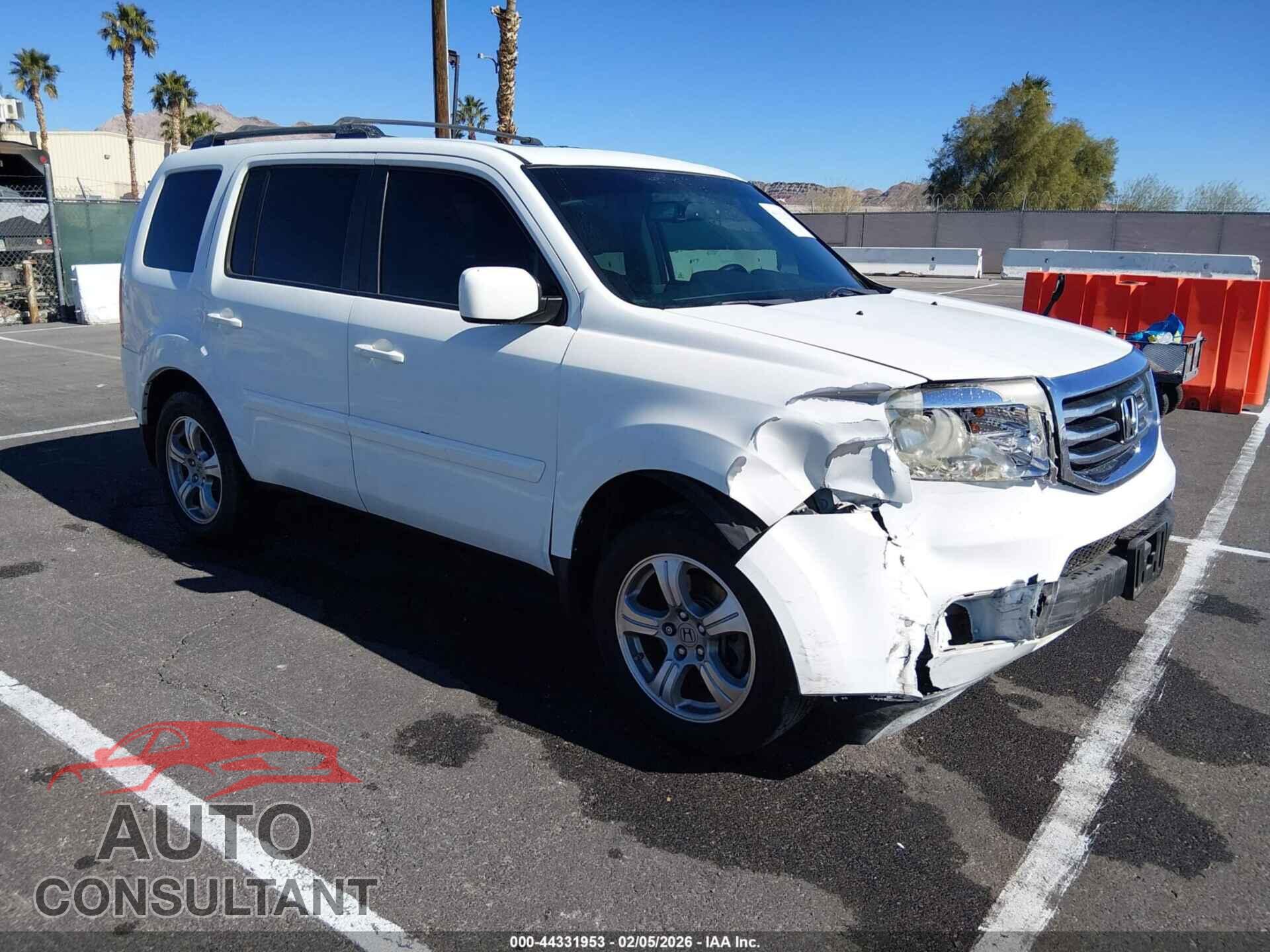 HONDA PILOT 2013 - 5FNYF3H59DB030835