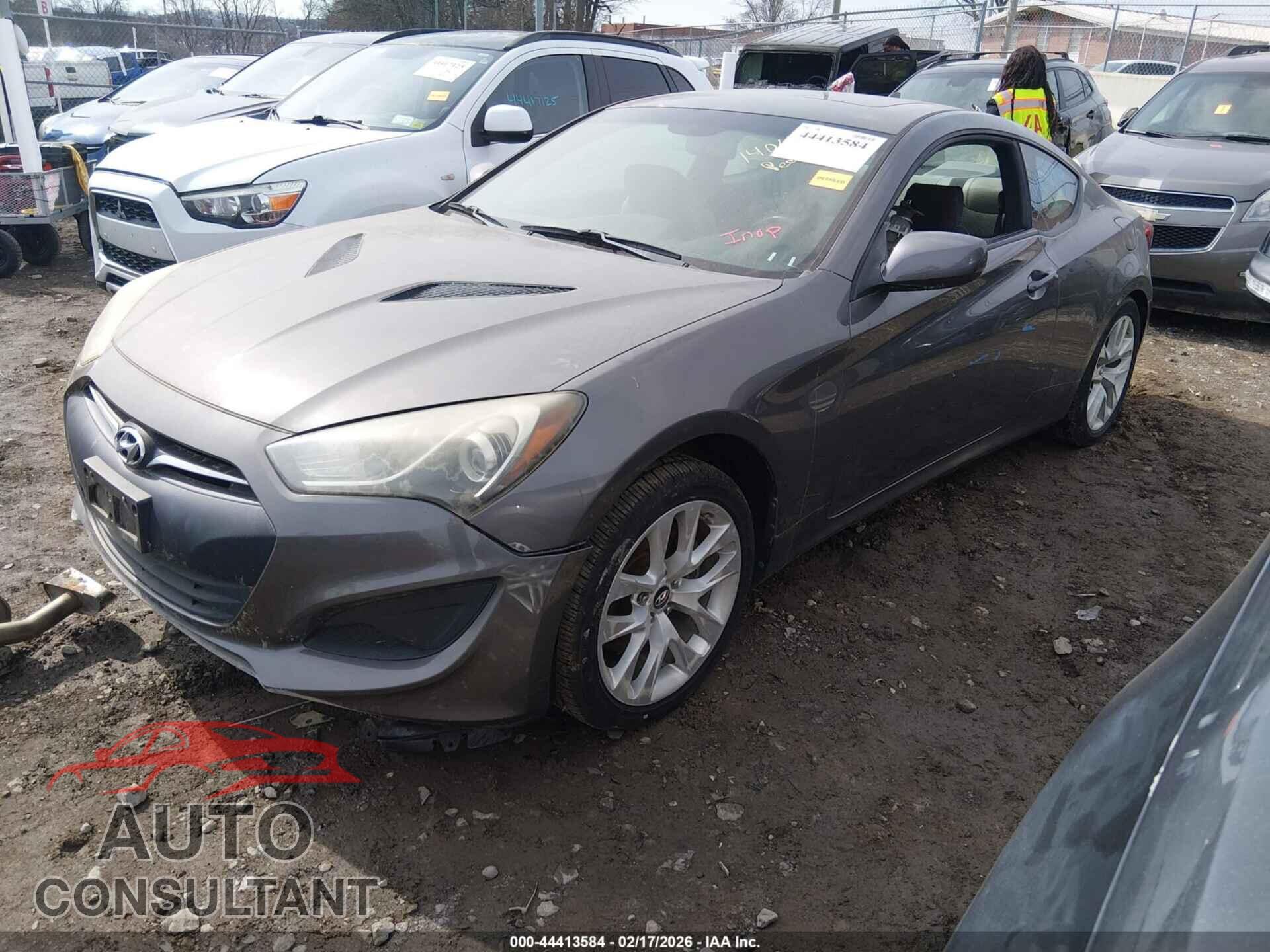 HYUNDAI GENESIS 2013 - KMHHT6KD8DU099867
