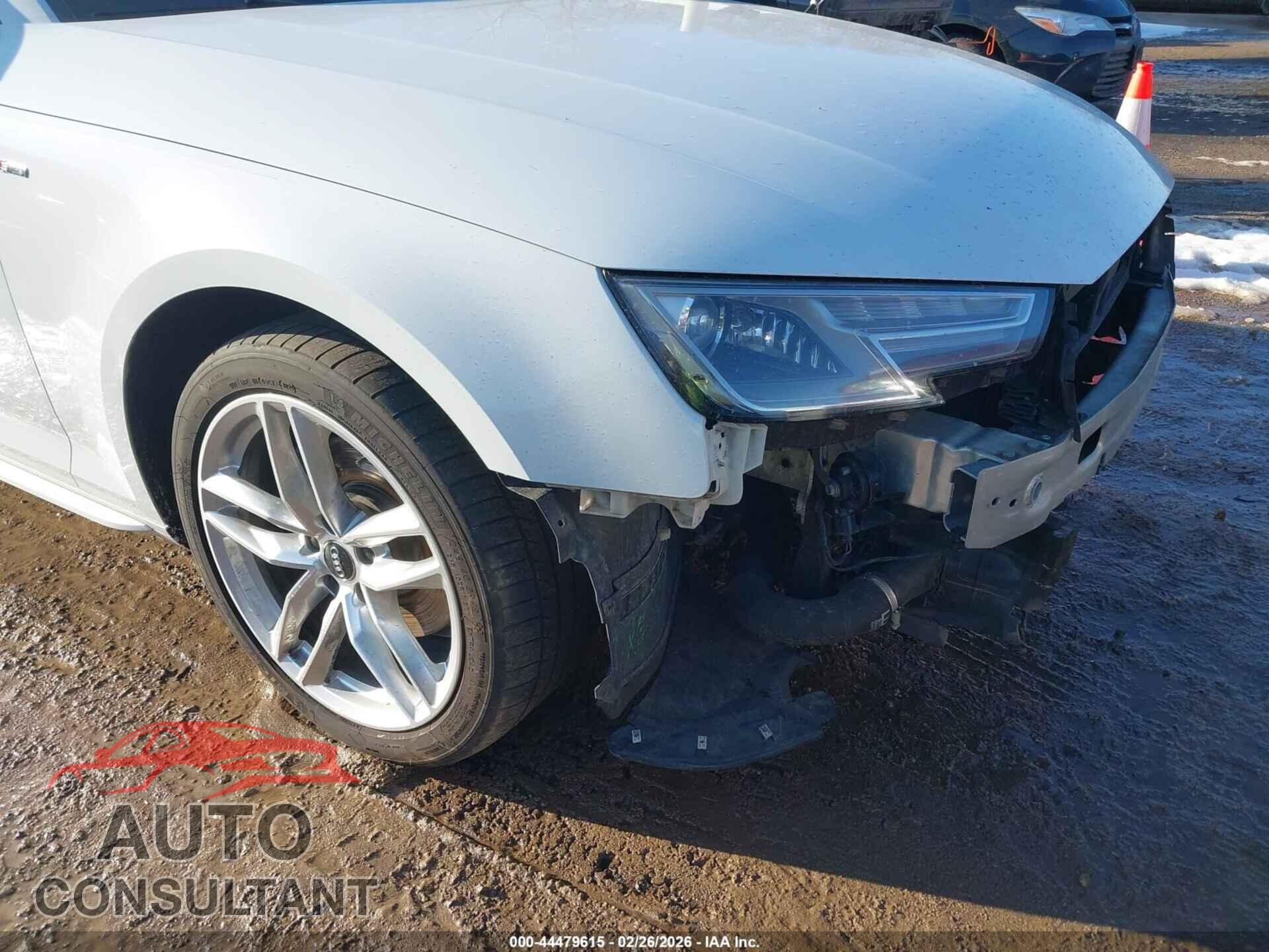 AUDI A4 2017 - WAUKMAF49HN056155