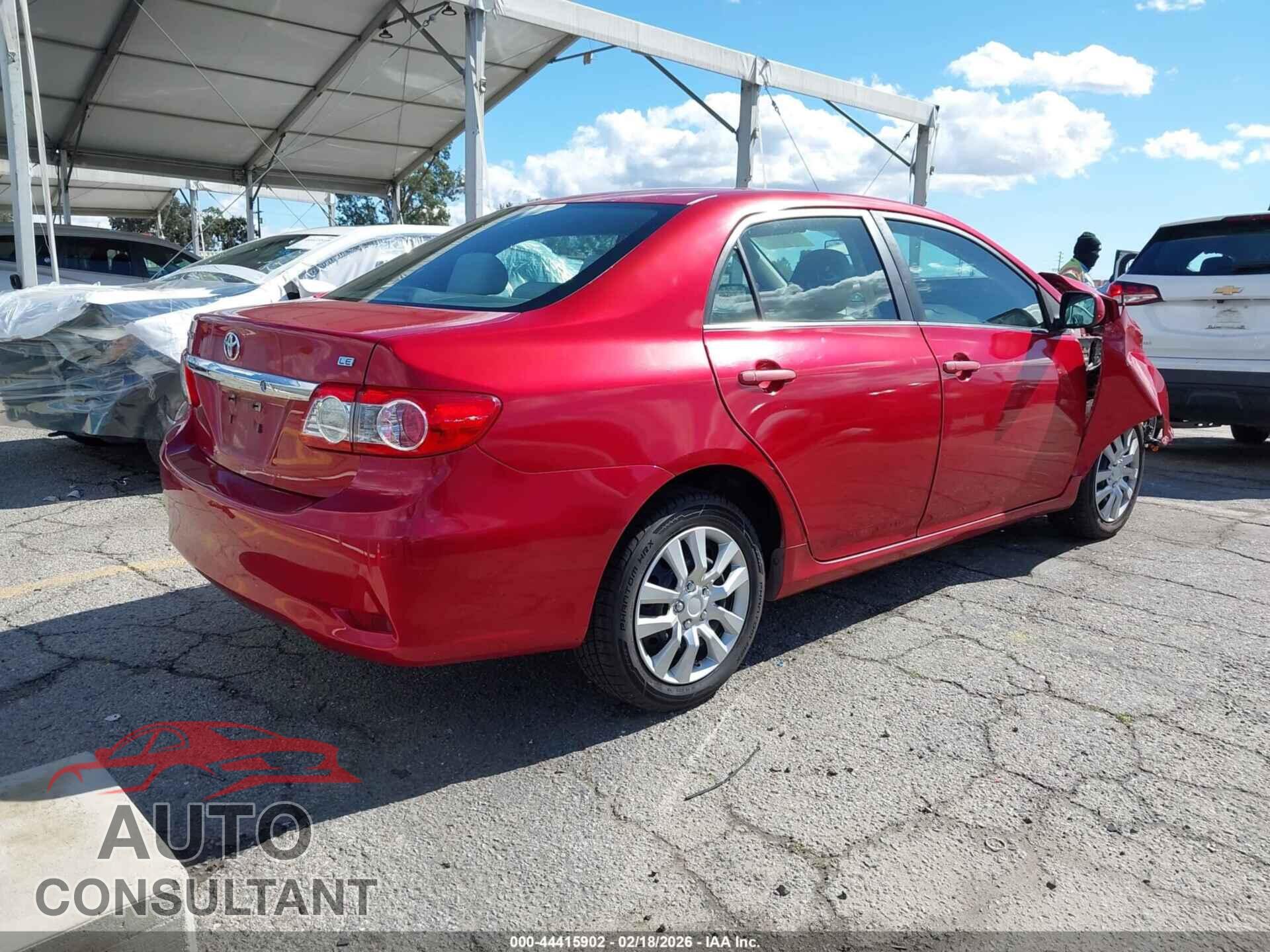 TOYOTA COROLLA 2013 - 5YFBU4EE1DP209199