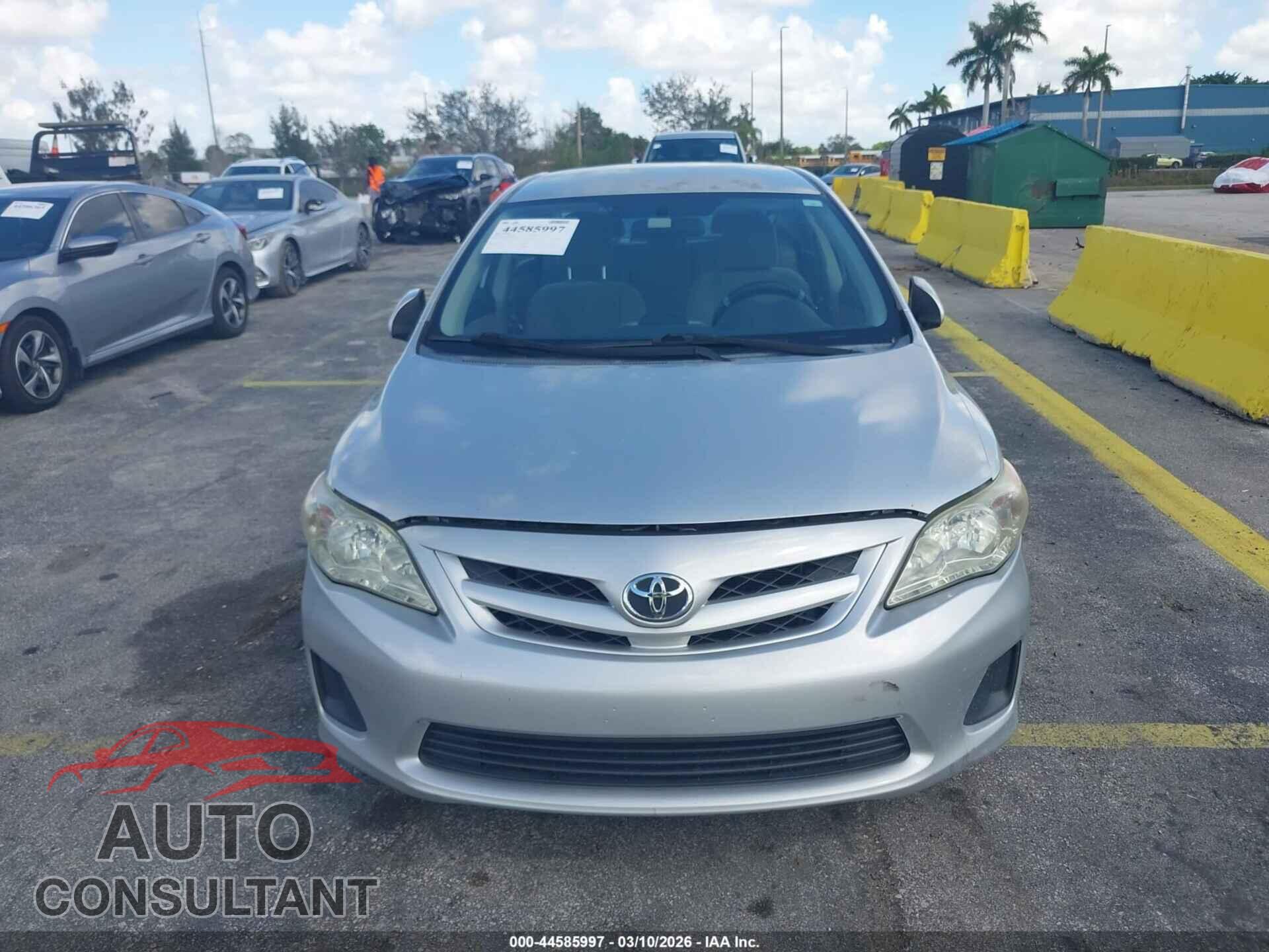 TOYOTA COROLLA 2012 - 5YFBU4EE6CP058178