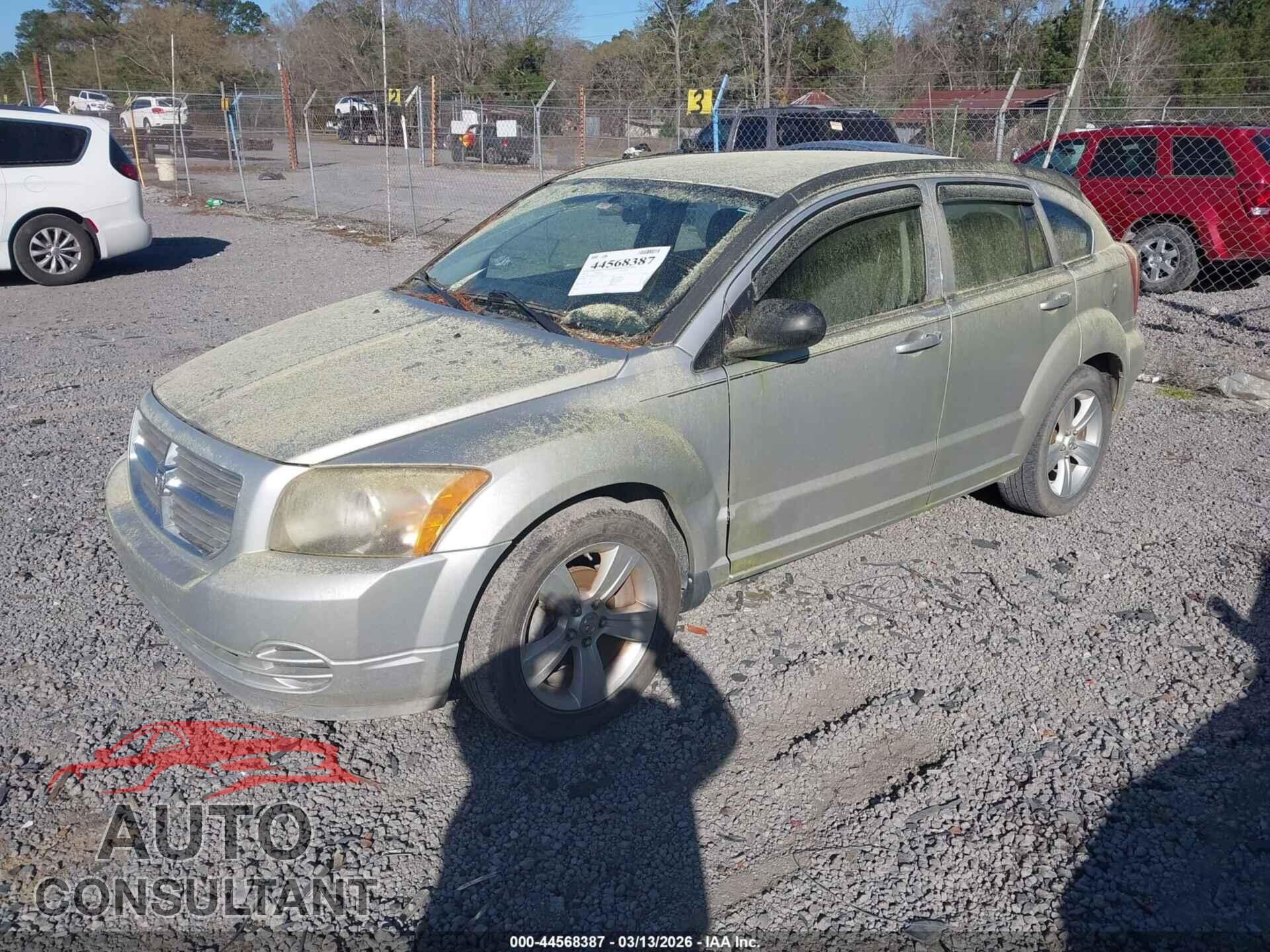DODGE CALIBER 2010 - 1B3CB4HA3AD662954