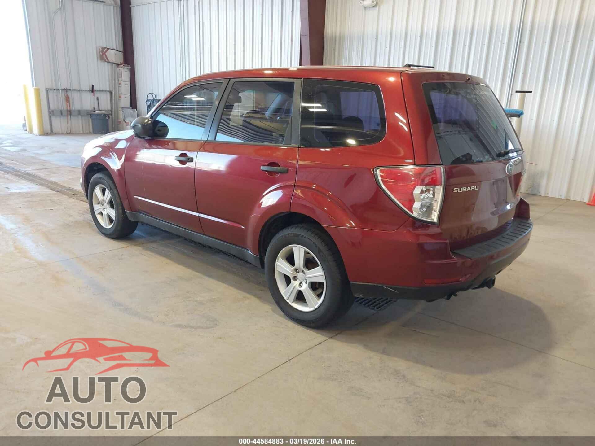 SUBARU FORESTER 2009 - JF2SH61659H735855