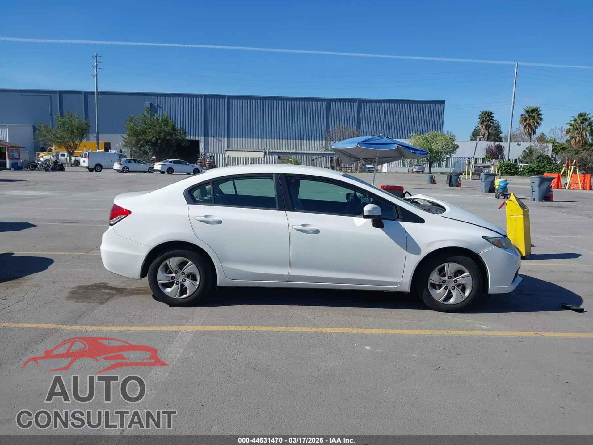 HONDA CIVIC 2014 - 19XFB2F55EE212037