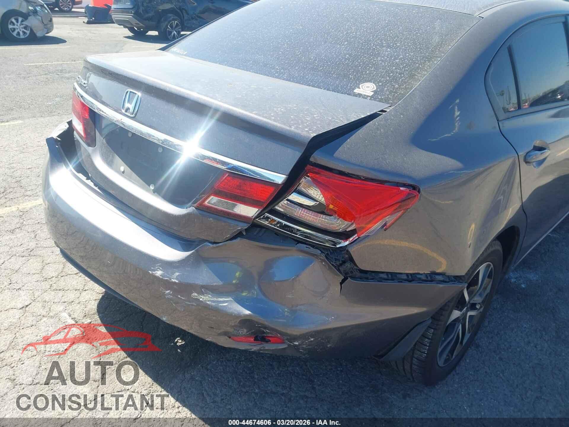 HONDA CIVIC 2015 - 19XFB2F88FE271952
