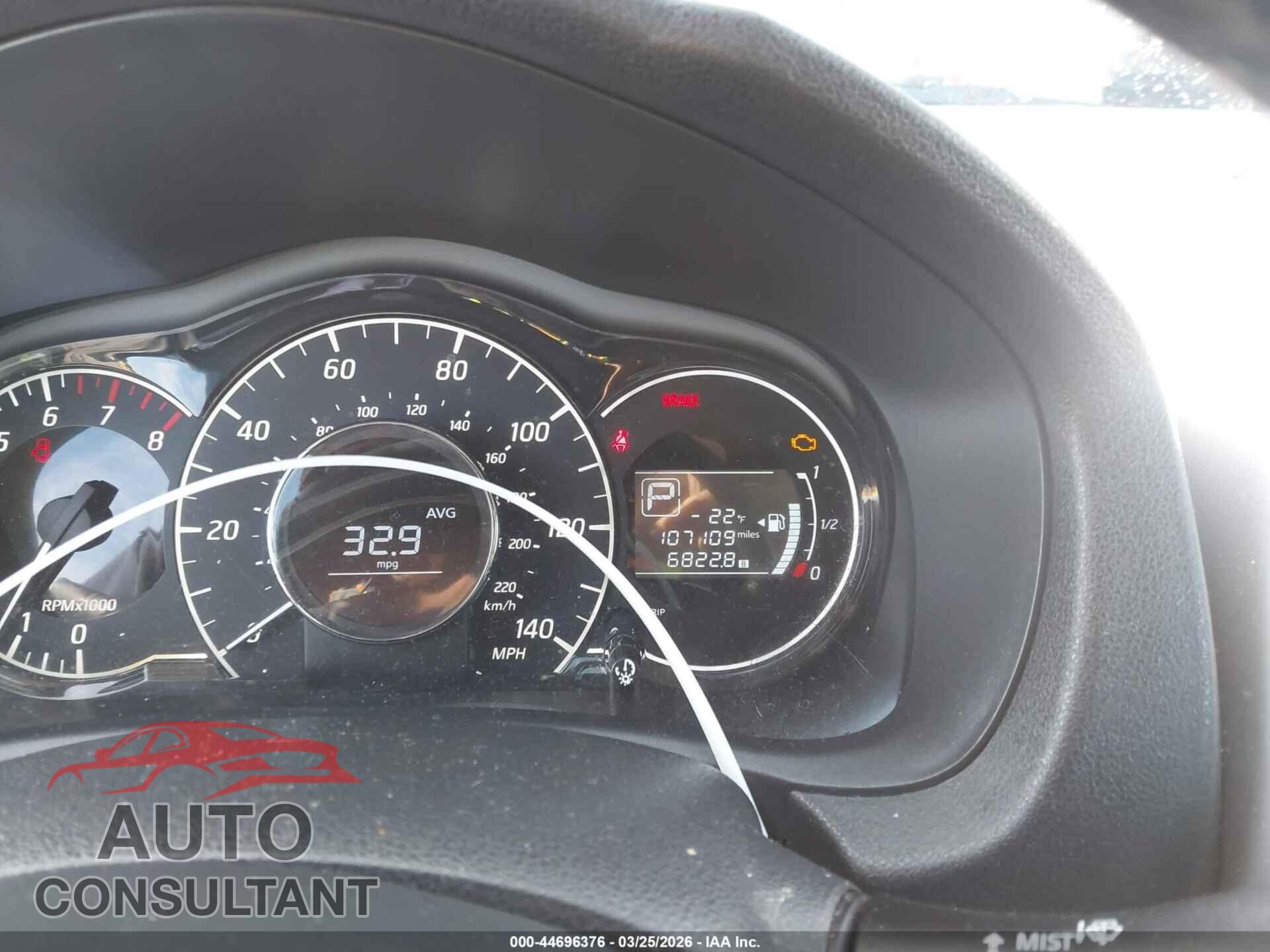 NISSAN VERSA NOTE 2016 - 3N1CE2CP3GL406258